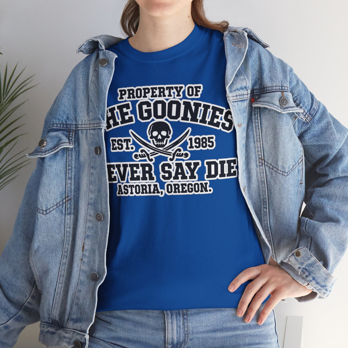 The Goonies "Never Say Die" Tee - Vintage Astoria Oregon Movie T-Shirt