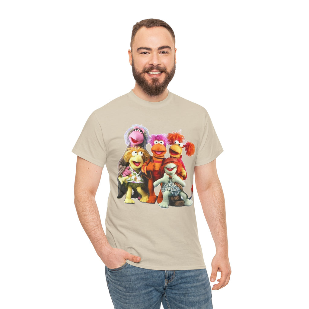 Fraggle Rock Characters T-Shirt — Vintage 80s Kids TV Crew Tee