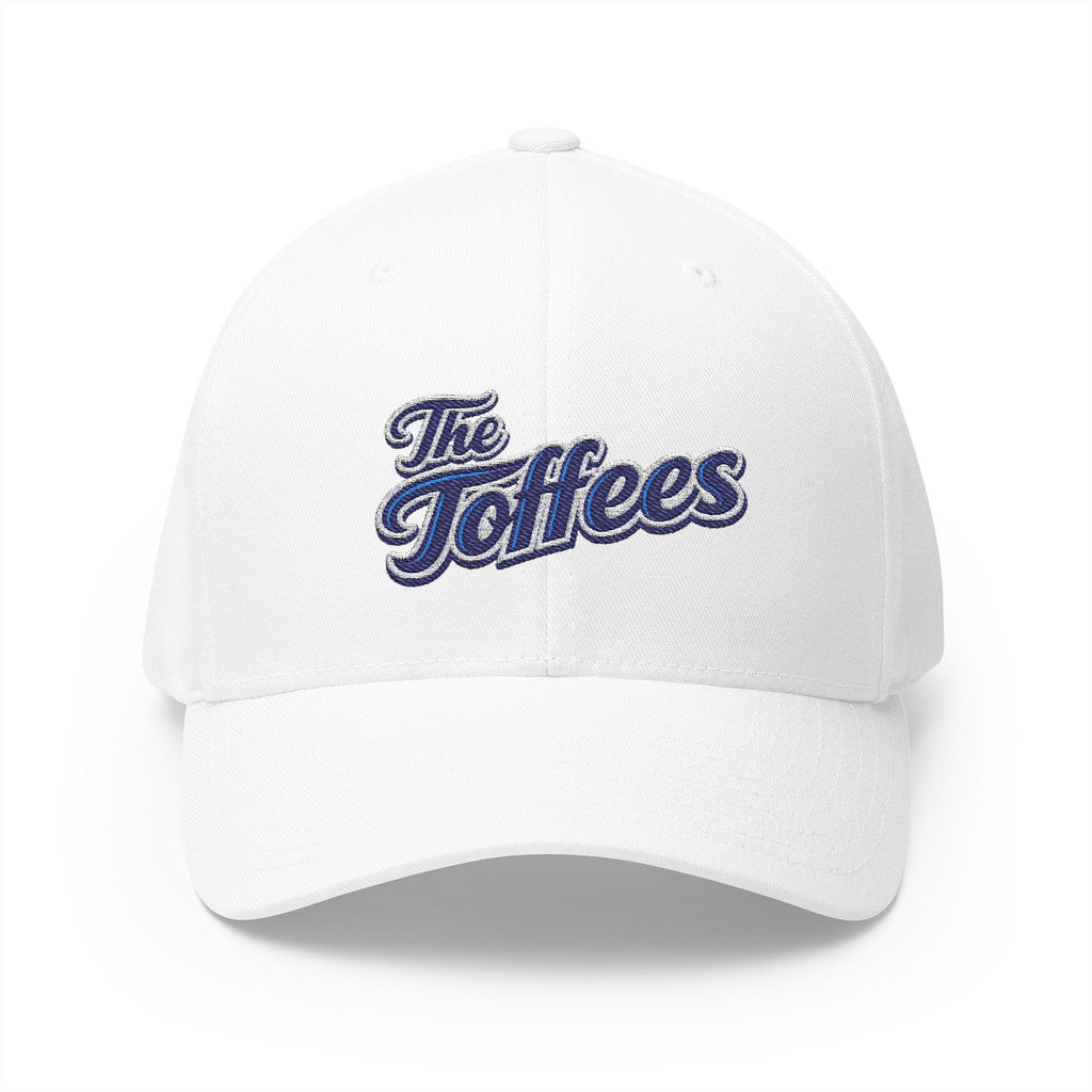Embroidered 'The Toffees' Baseball Cap - Classic White Team Hat