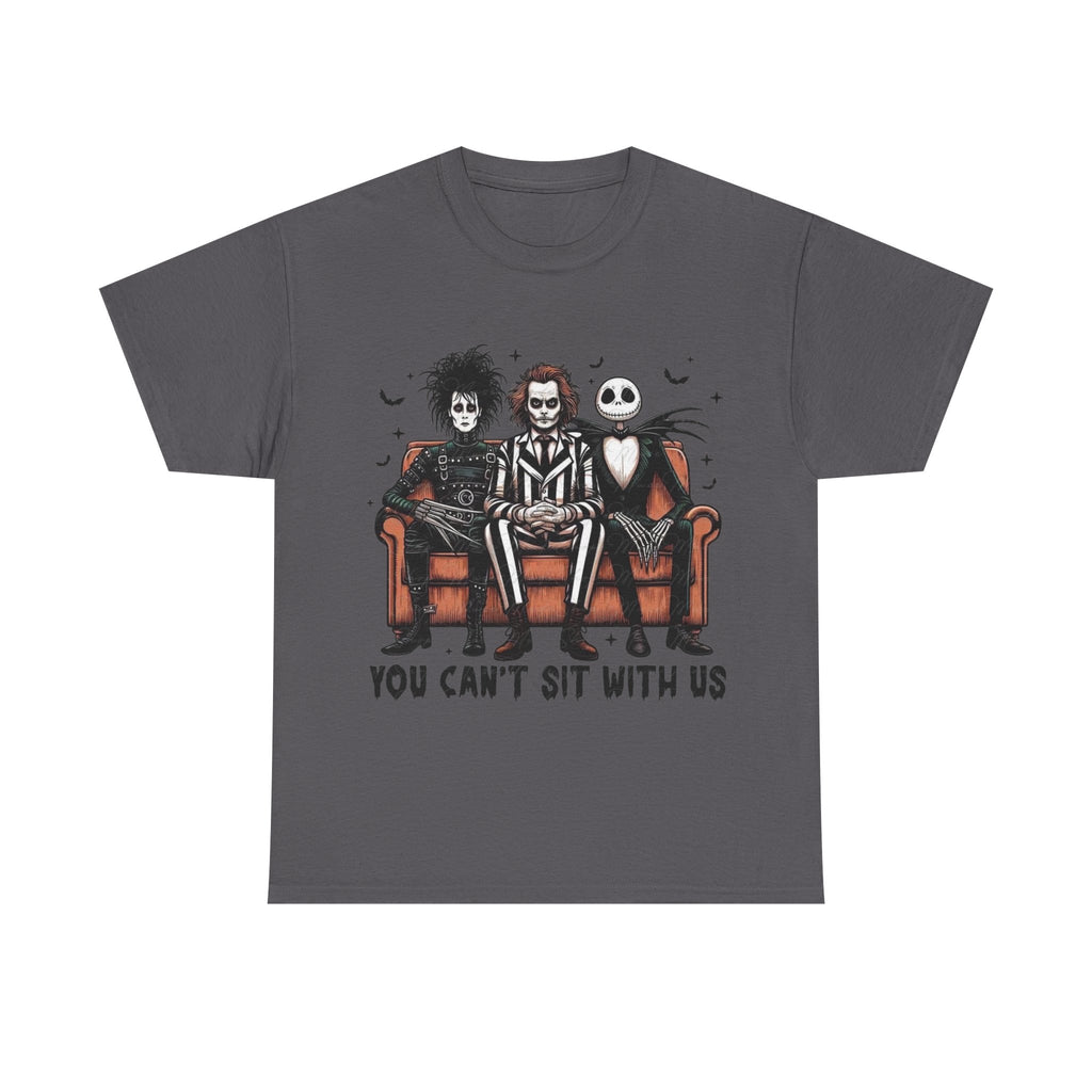 Johnny Depp Graphic Tee — 'You Can't Sit With Us' Halloween Horror Trio T-Shirt