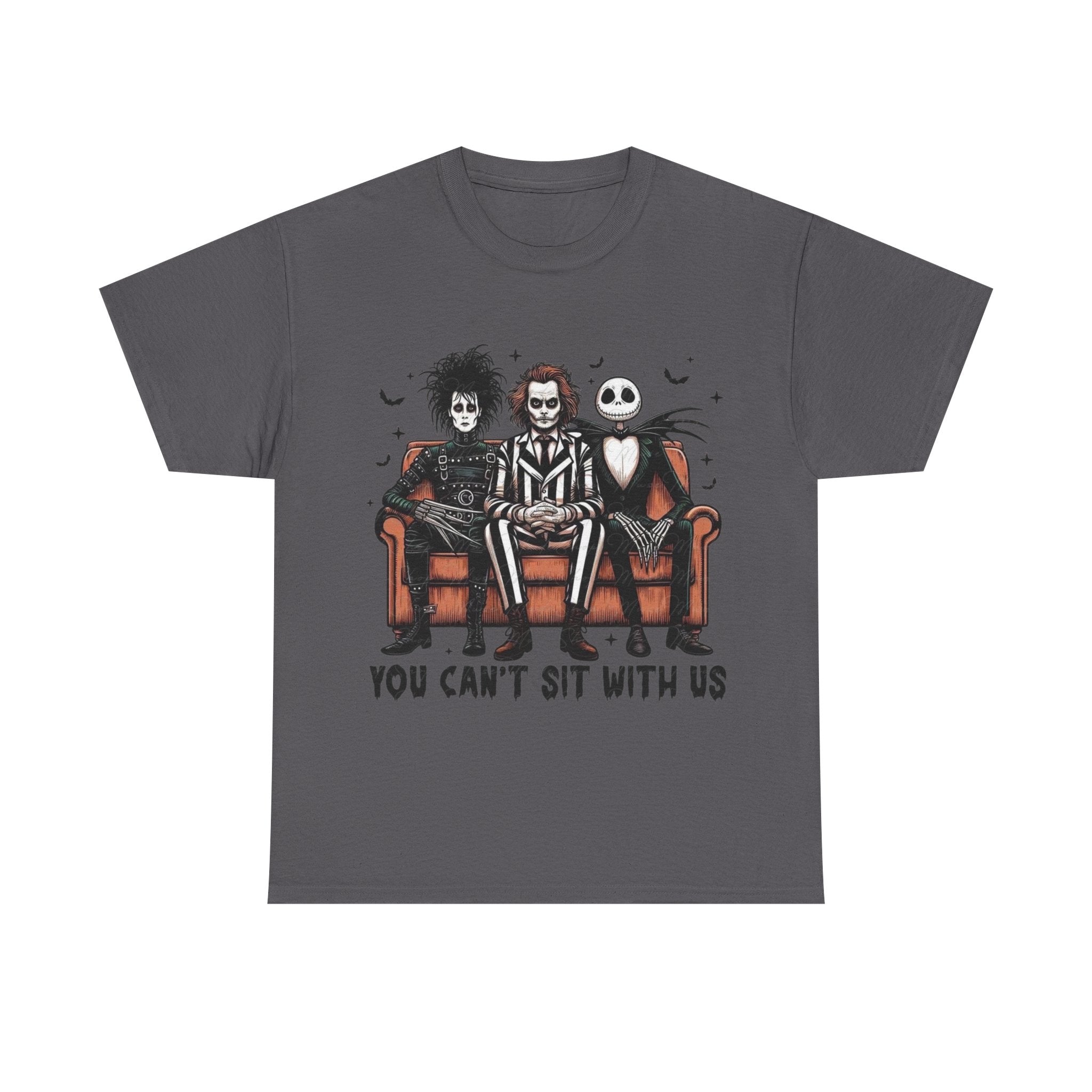Johnny Depp Graphic Tee — 'You Can't Sit With Us' Halloween Horror Trio T-Shirt