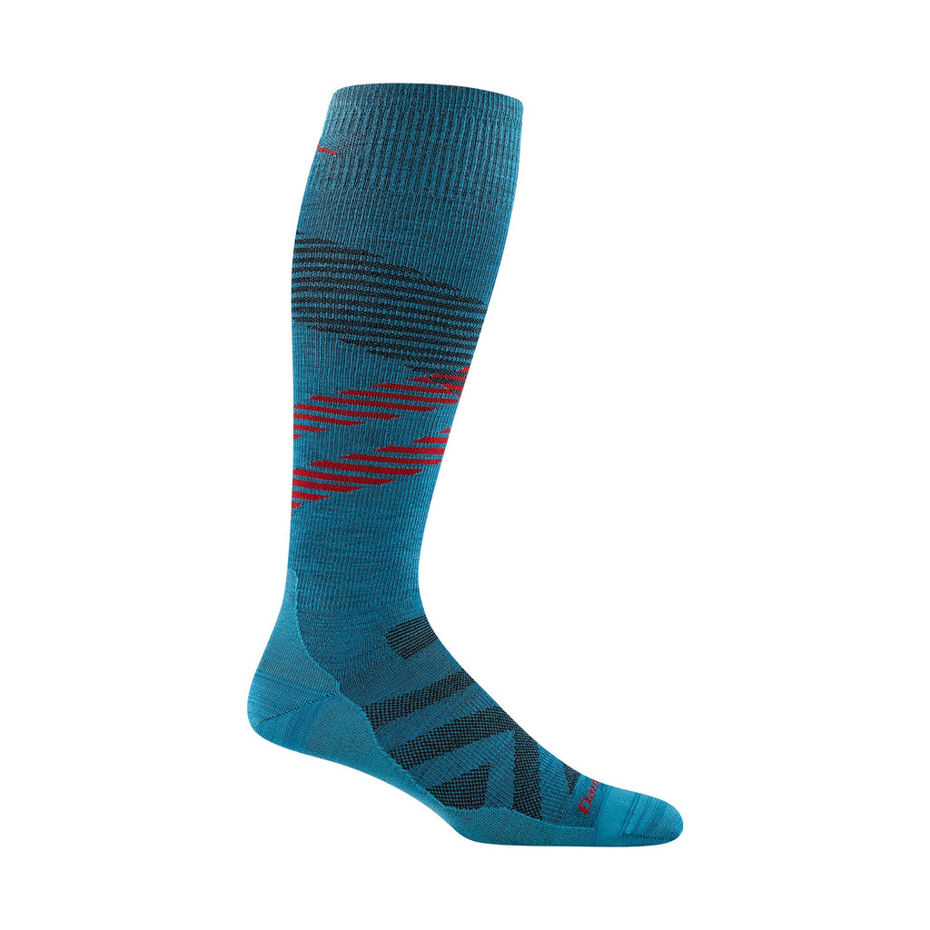 Mens Knee High Merino Wool Ultra-Lightweight Ski Snowboard Socks