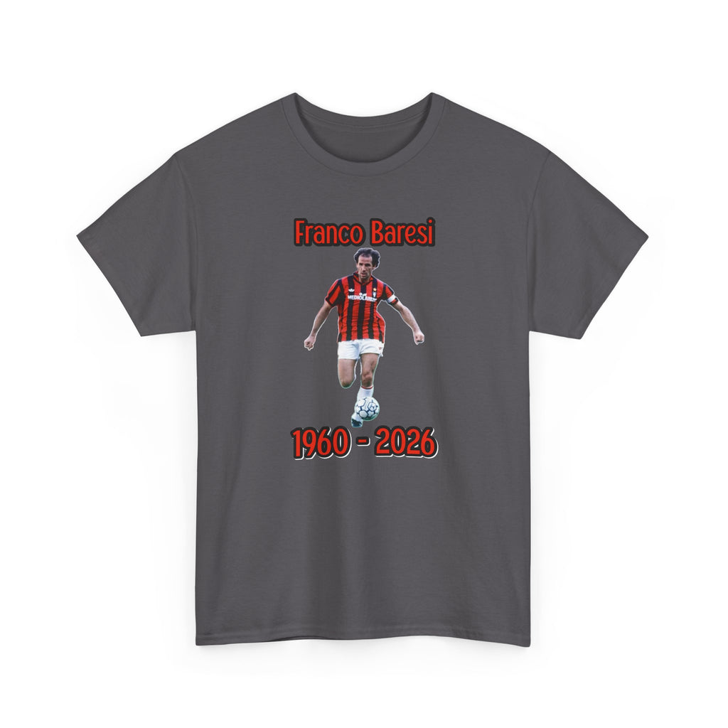 Franco Baresi 1960–2023 Memorial Soccer Tribute Tee