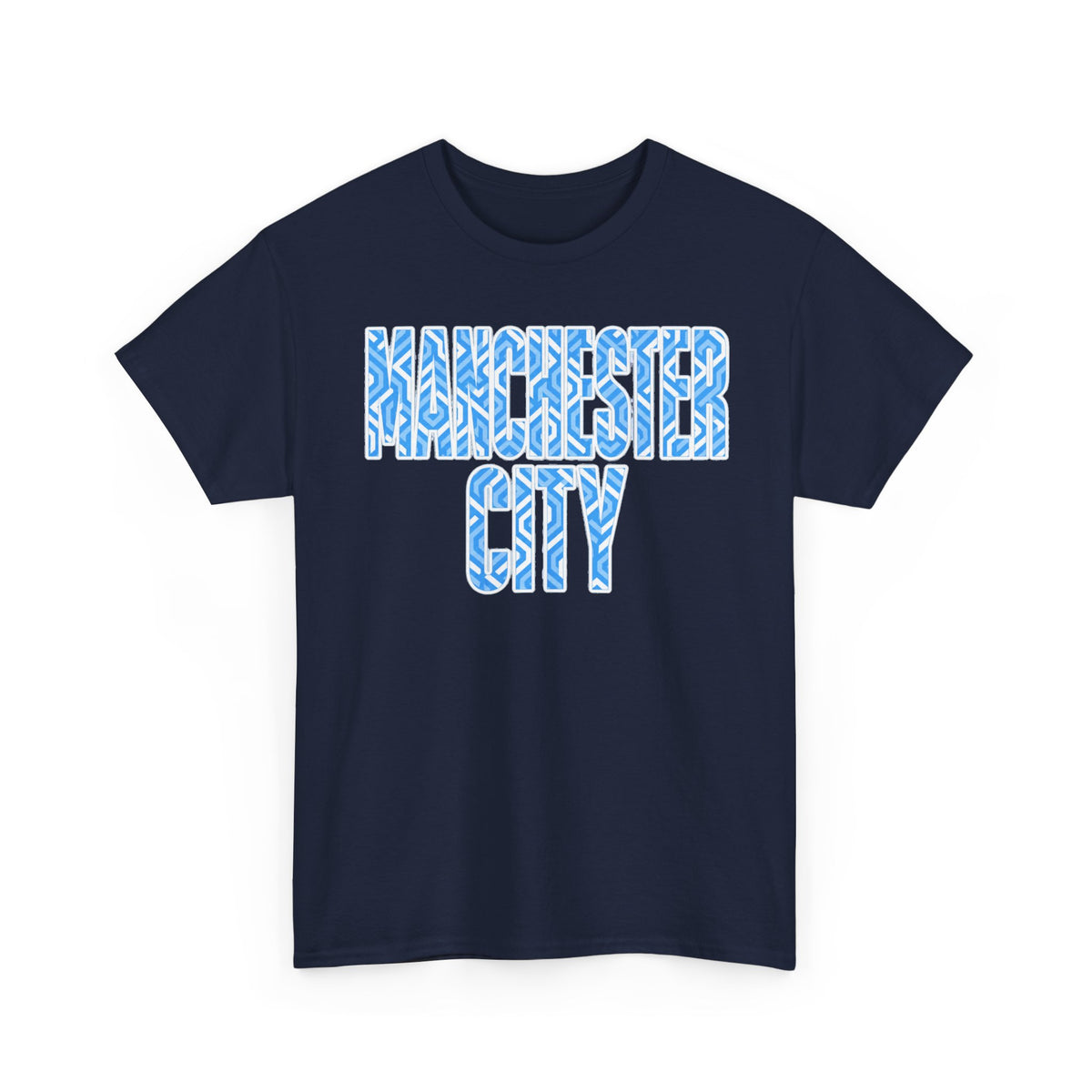 Manchester City Tee — "Blue Moon You Saw Me Standing Alone" Graphic T-Shirt