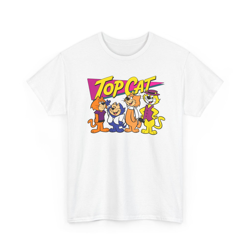 Top Cat Retro Cartoon Cotton T-Shirt / Tee