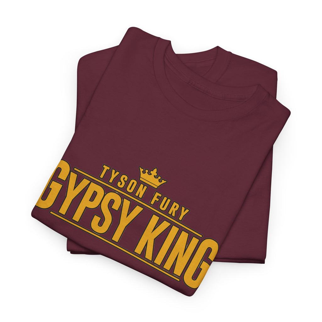 T-Shirt — "Gypsy King" Retro Crown Boxing Tribute Tee