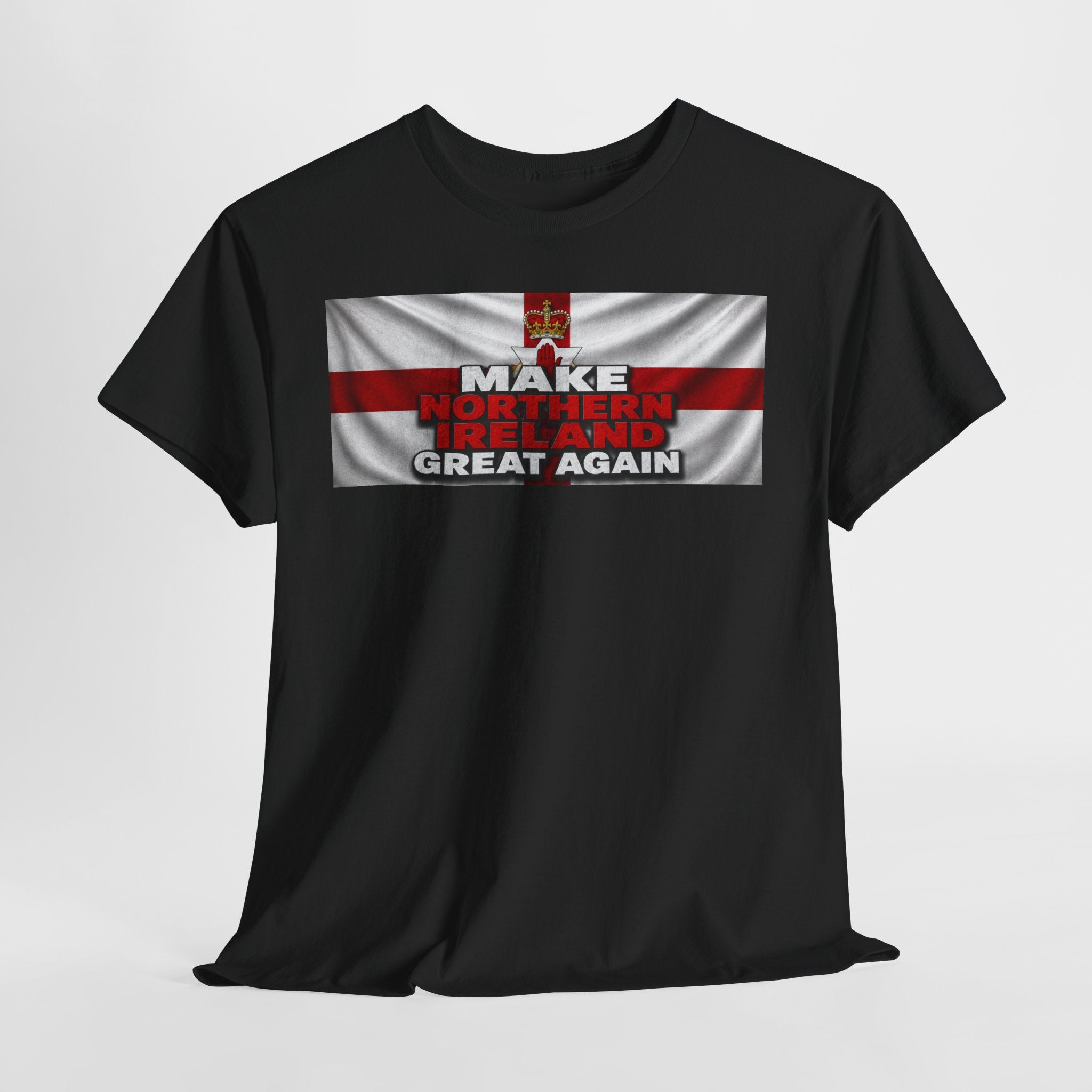 Northern Ireland Collage Tee — "Make Northern Ireland Great Again" Graphic T-Shirt