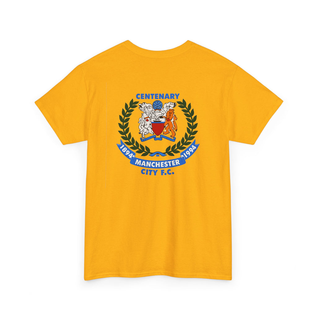 Centenary Manchester City FC Crest Tee — 1894–1994 Commemorative Shirt
