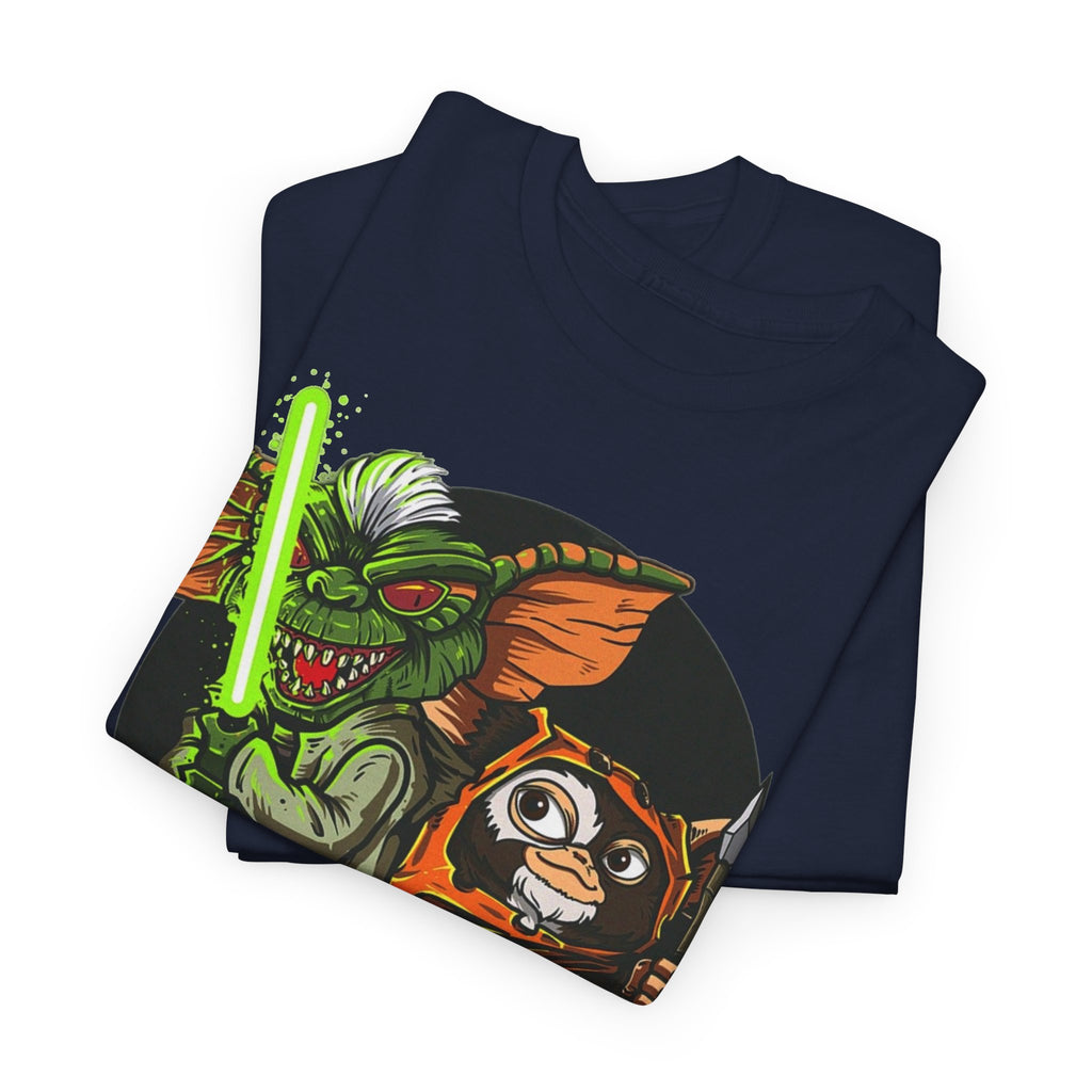 Gremlins Star Wars Parody Tee — 'The Force Awakens' Mashup T-Shirt
