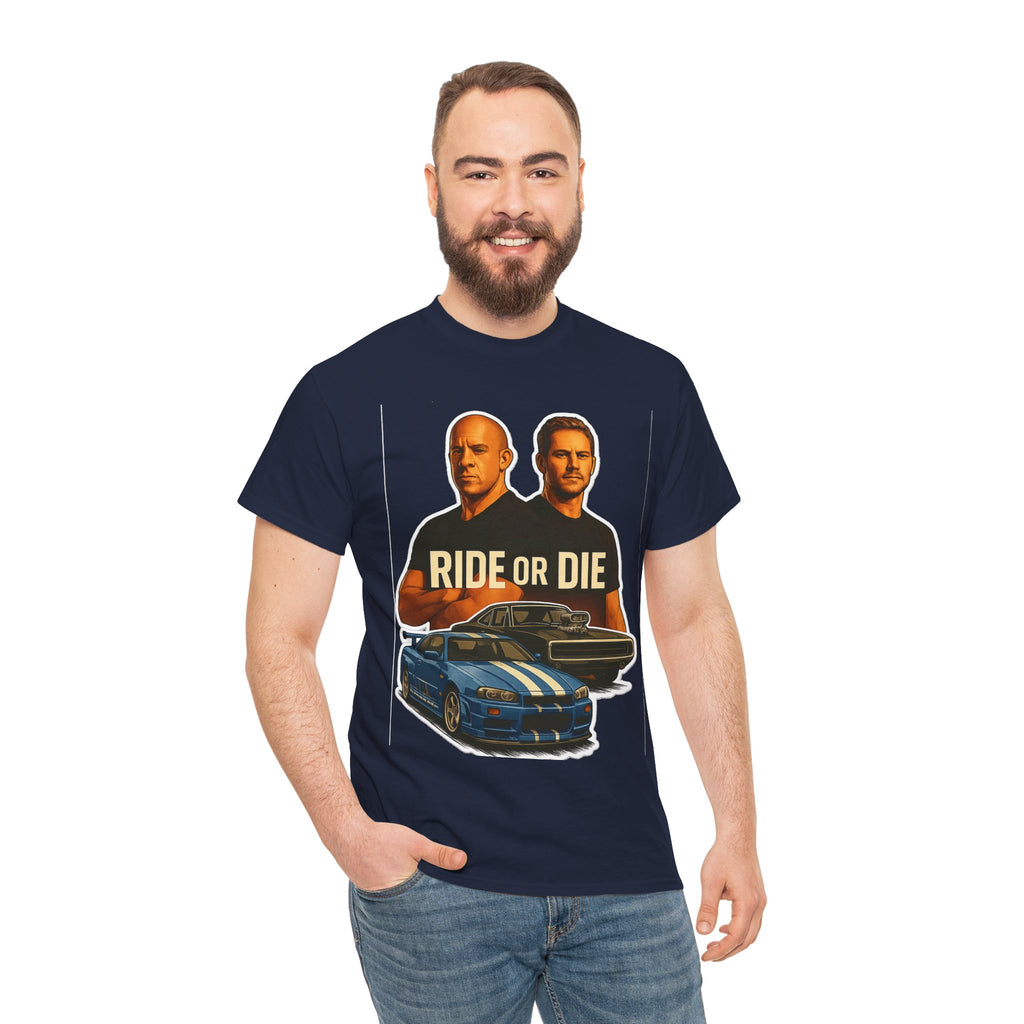 Ride or Die Street Racing Graphic Cotton Tee