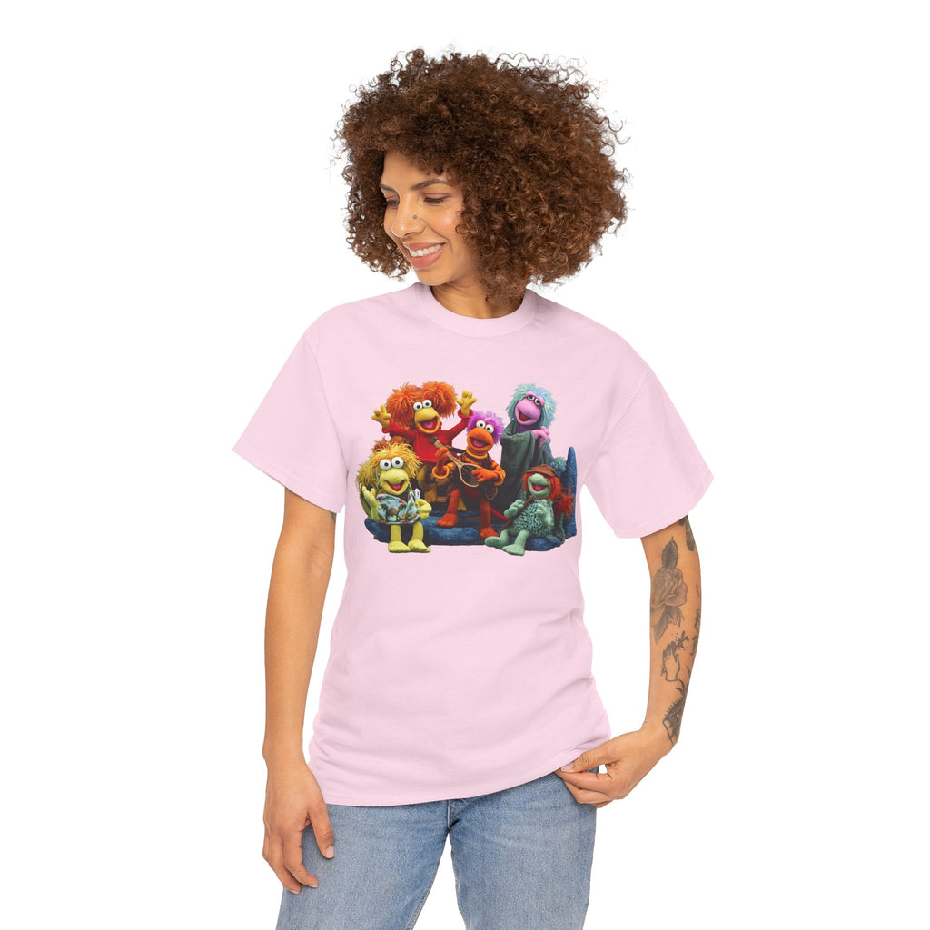 Fraggle Rock Muppet Crew Graphic Tee — Vintage Puppet Group T-Shirt