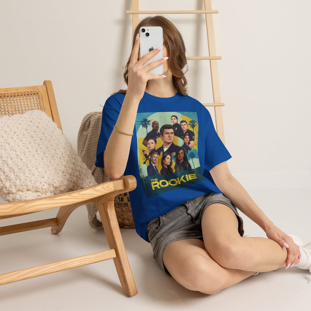 The Rookie TV Cast Graphic Tee — Vintage Poster Style Shirt