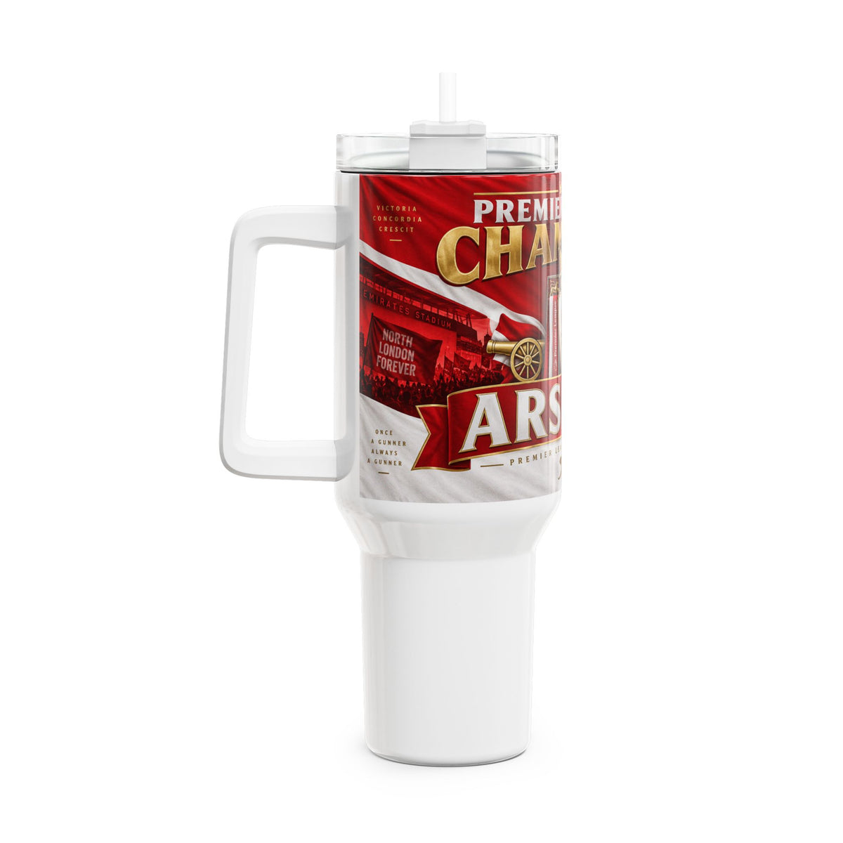 Arsenal Premier League Champions 40oz Tumbler