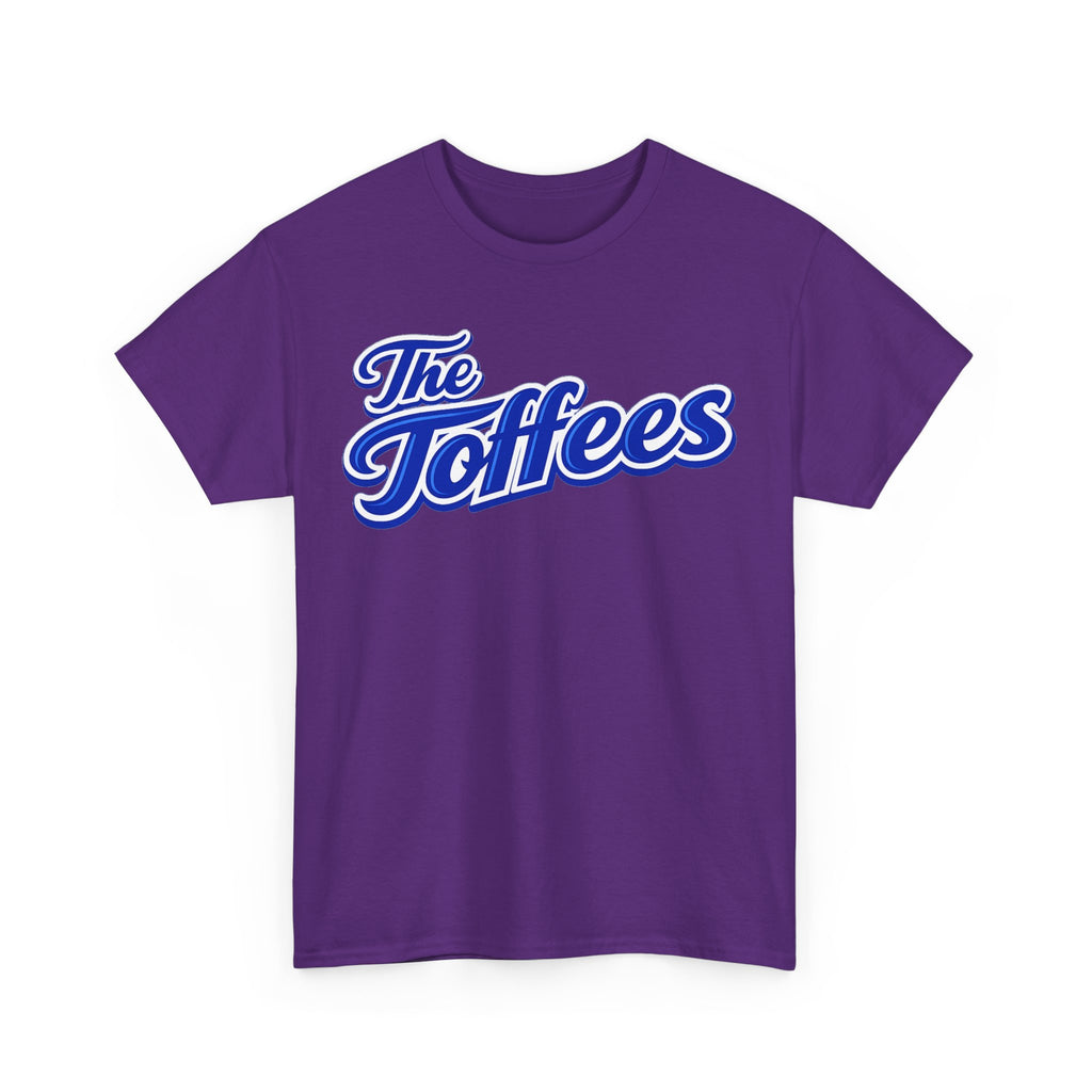 The Toffees Script Tee — Vintage Blue Logo T-Shirt