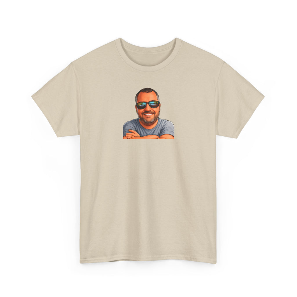 Graphic Tee — "E.T. Phoned Home" Smiling Guy Retro Design