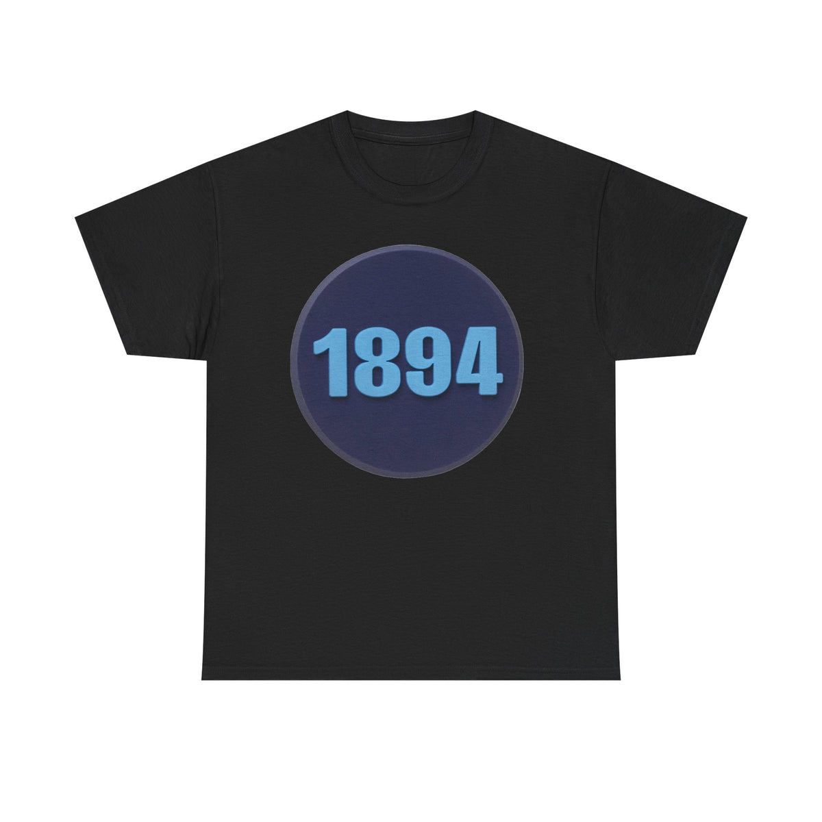 1894 Manchester City Circle Graphic Tee — Vintage Year Anniversary T-Shirt