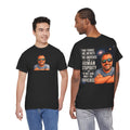 Graphic Tee — 'Two Things Are Infinite' Funny Quote T-Shirt with Sunglasses Portrait