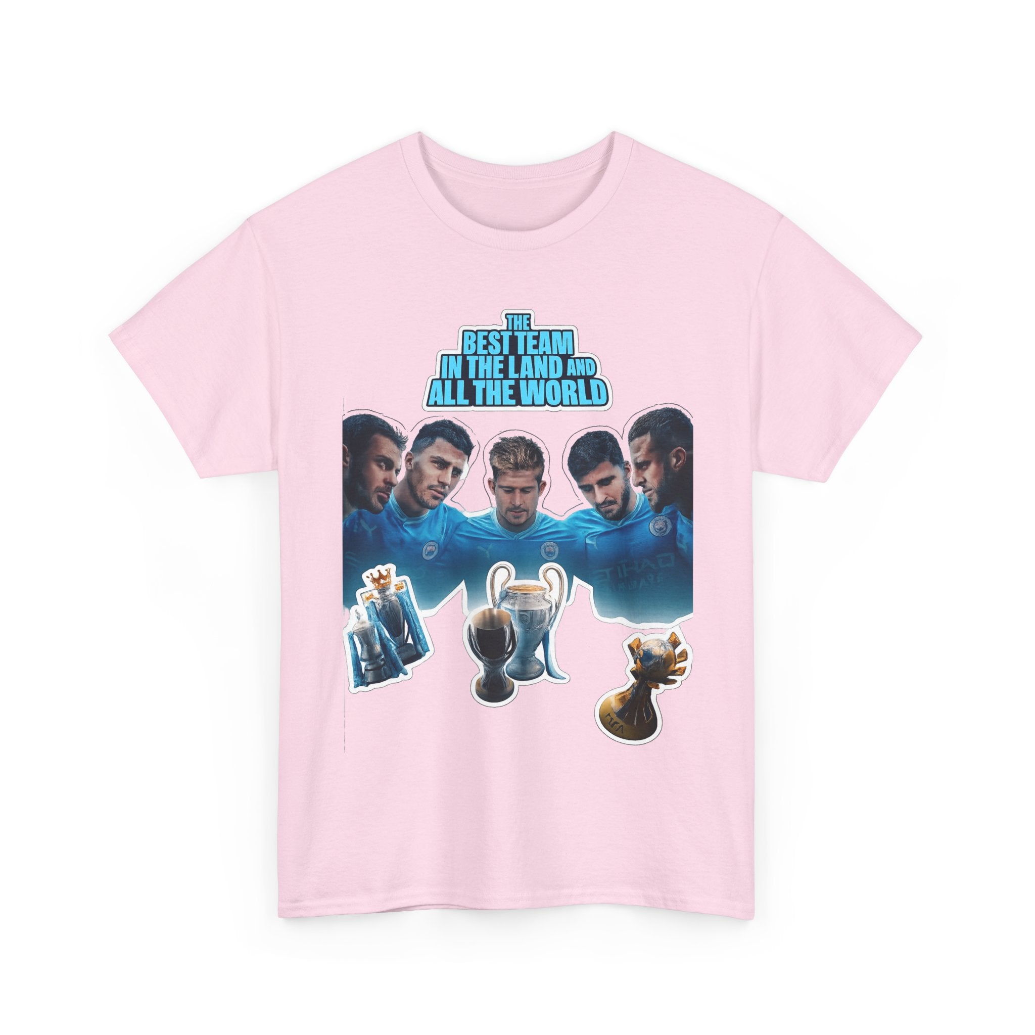 Manchester City — "Best Team in the Land and All the World" Cotton T-Shirt