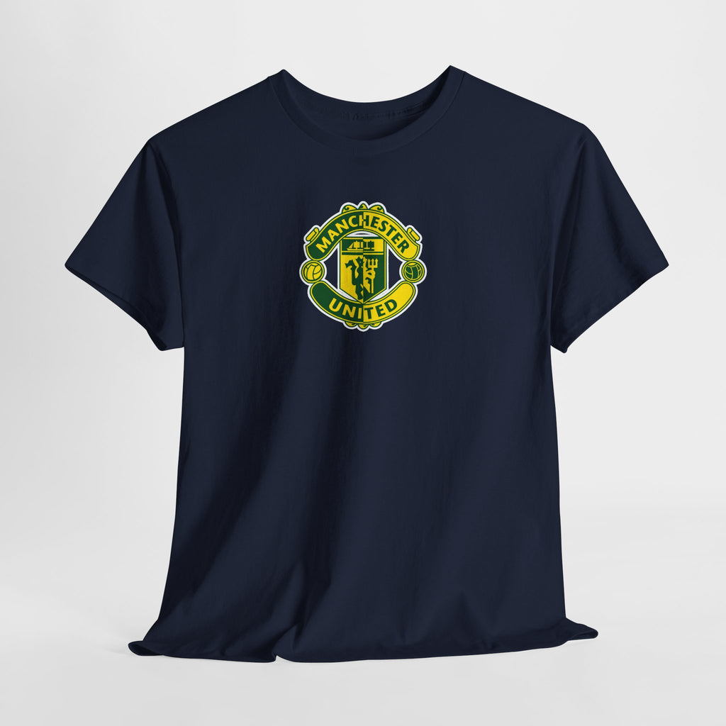 Manchester United Retro Crest Cotton T-Shirt