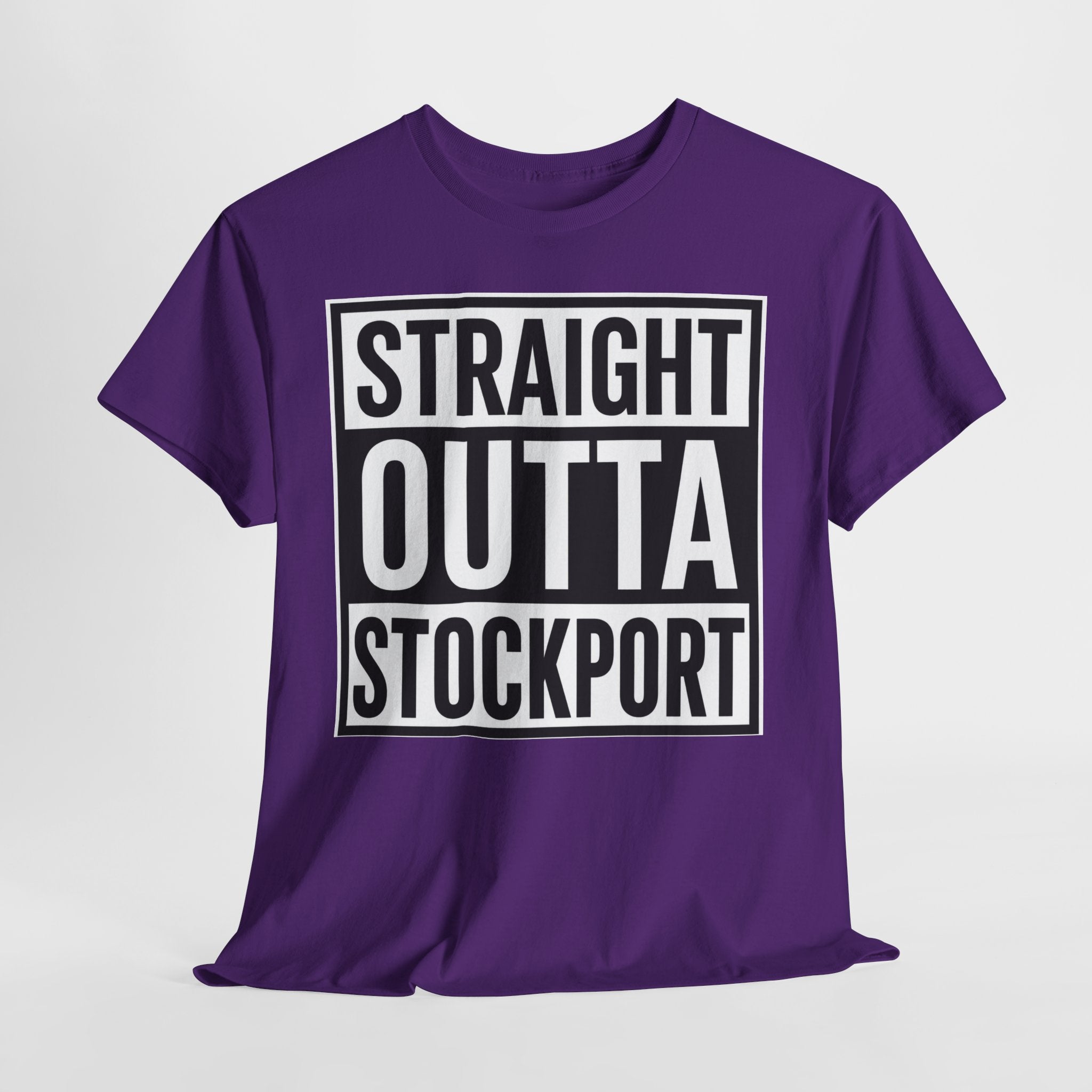 Straight Outta Stockport T-Shirt — Bold City Pride Tee