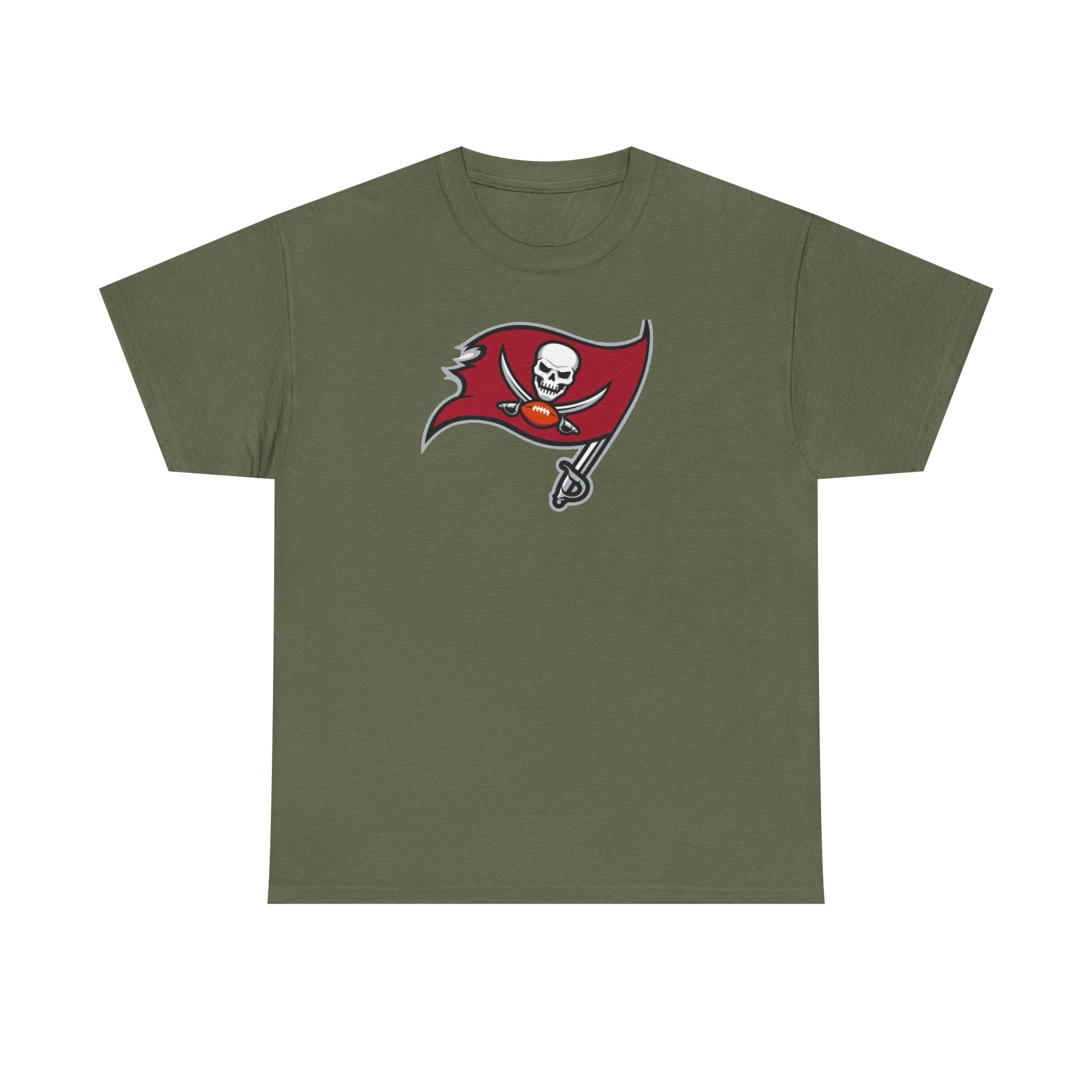 Tampa Bay Buccaneers Flag T-Shirt — Football Pirate Logo Tee