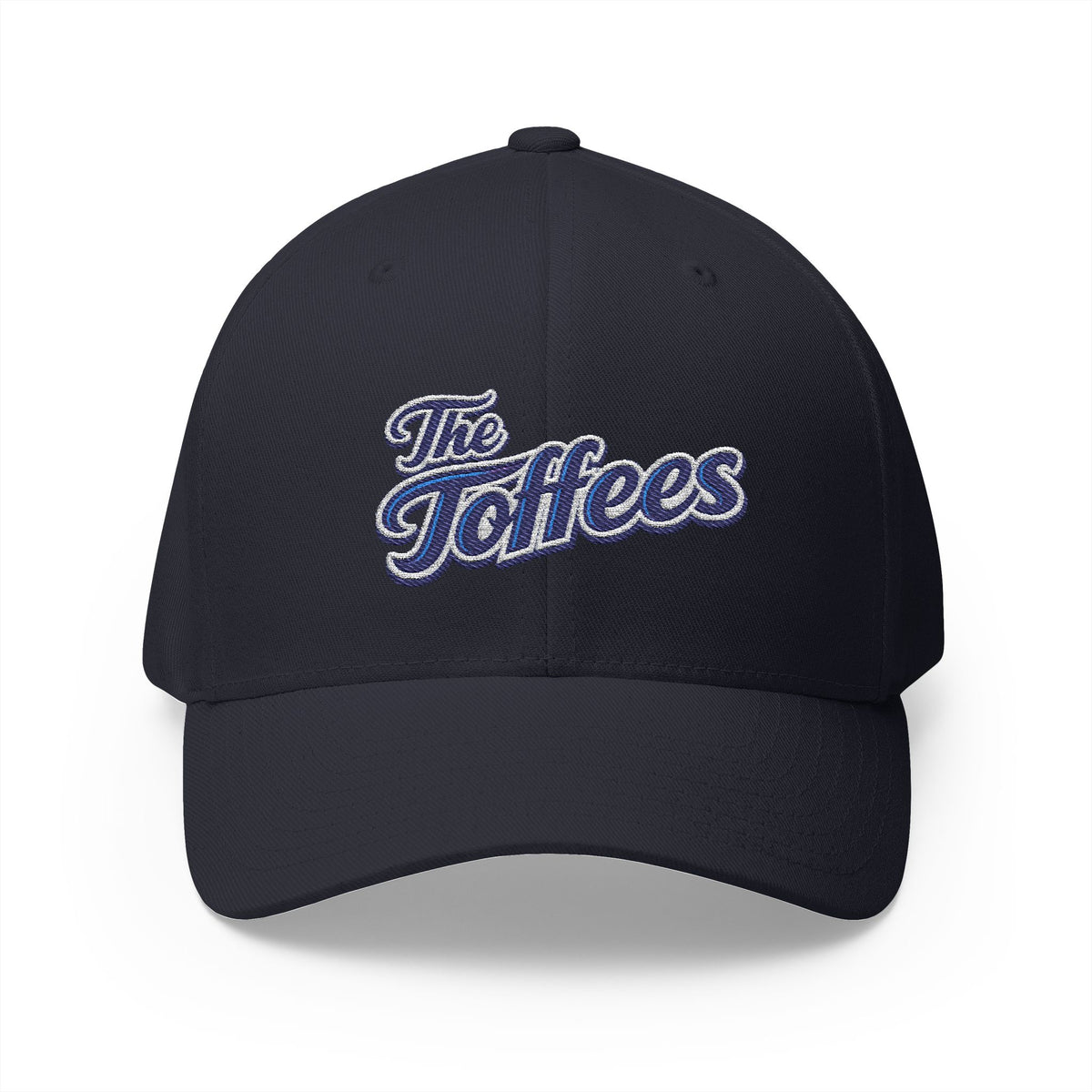 Embroidered 'The Toffees' Baseball Cap - Classic White Team Hat