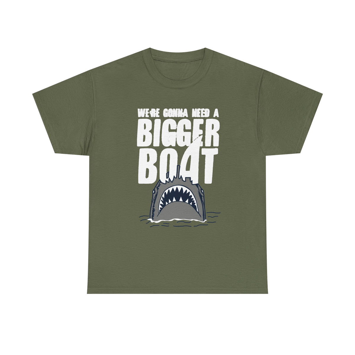 Bigger Boat Shark T-Shirt – 'We're Gonna Need a Bigger Boat' Graphic Tee