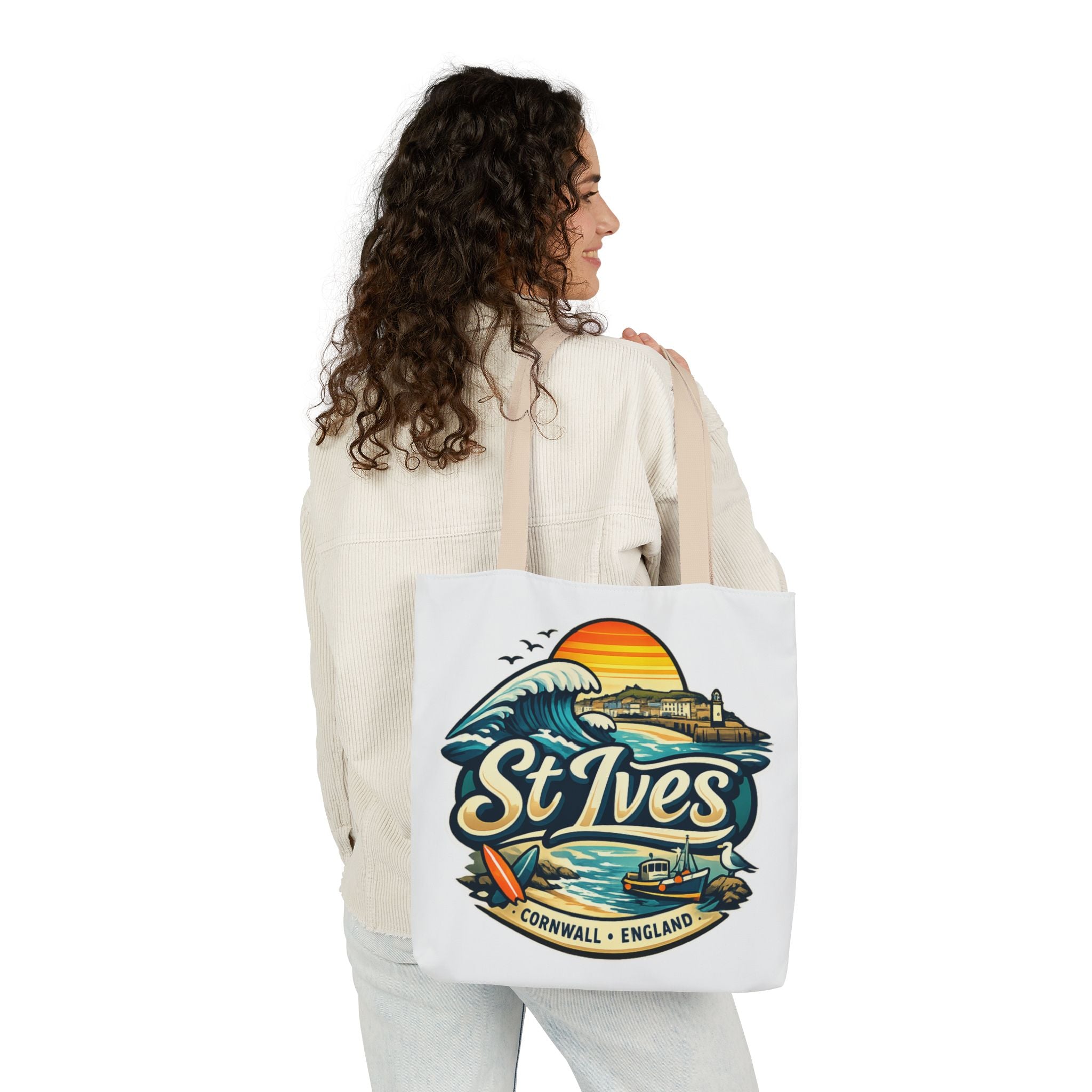 St Ives Cornwall Sunset Tote Bag