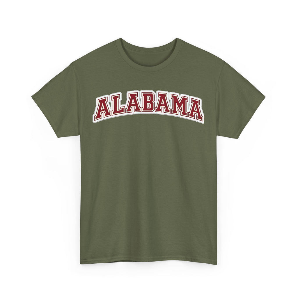 Alabama Arch Logo Tee – Crimson College Pride T‑Shirt