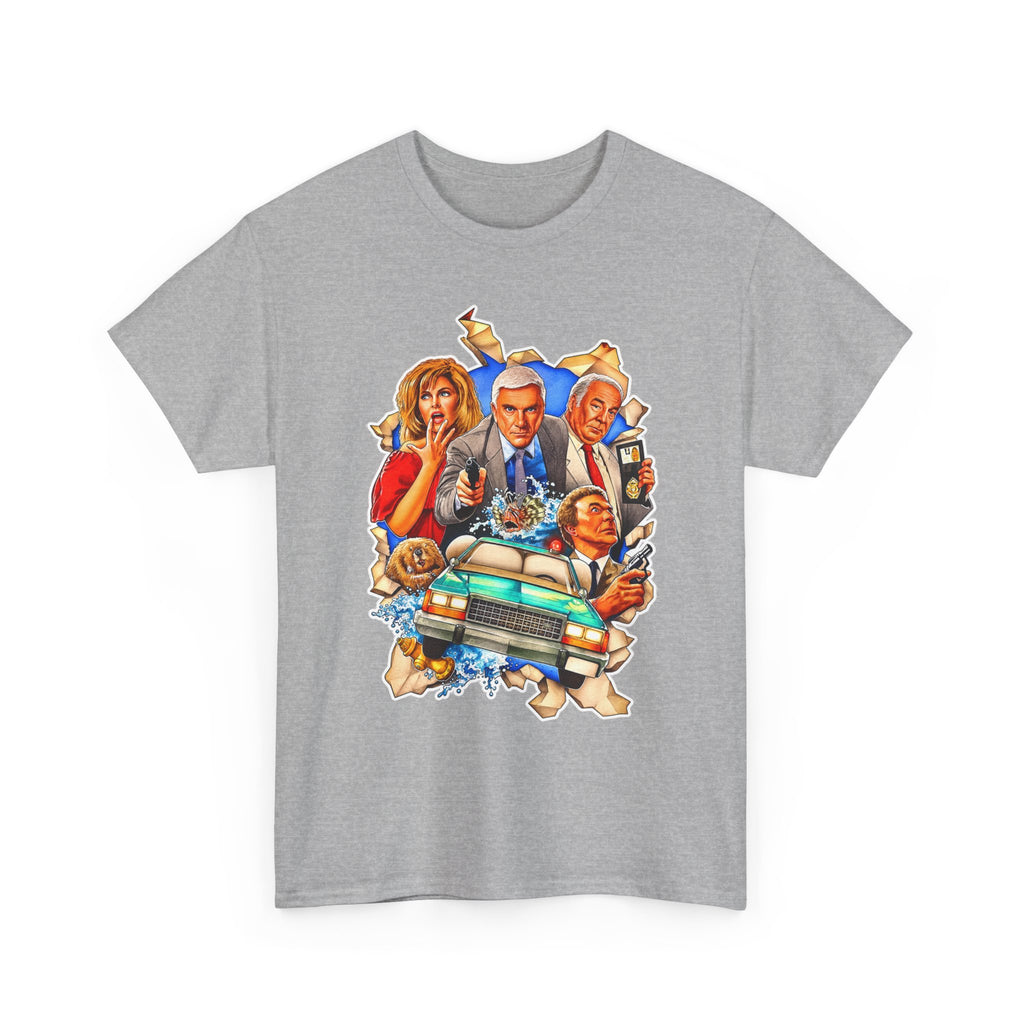 The Naked Gun / Police Squad Crime Comedy Movie Poster Cotton T-Shirt