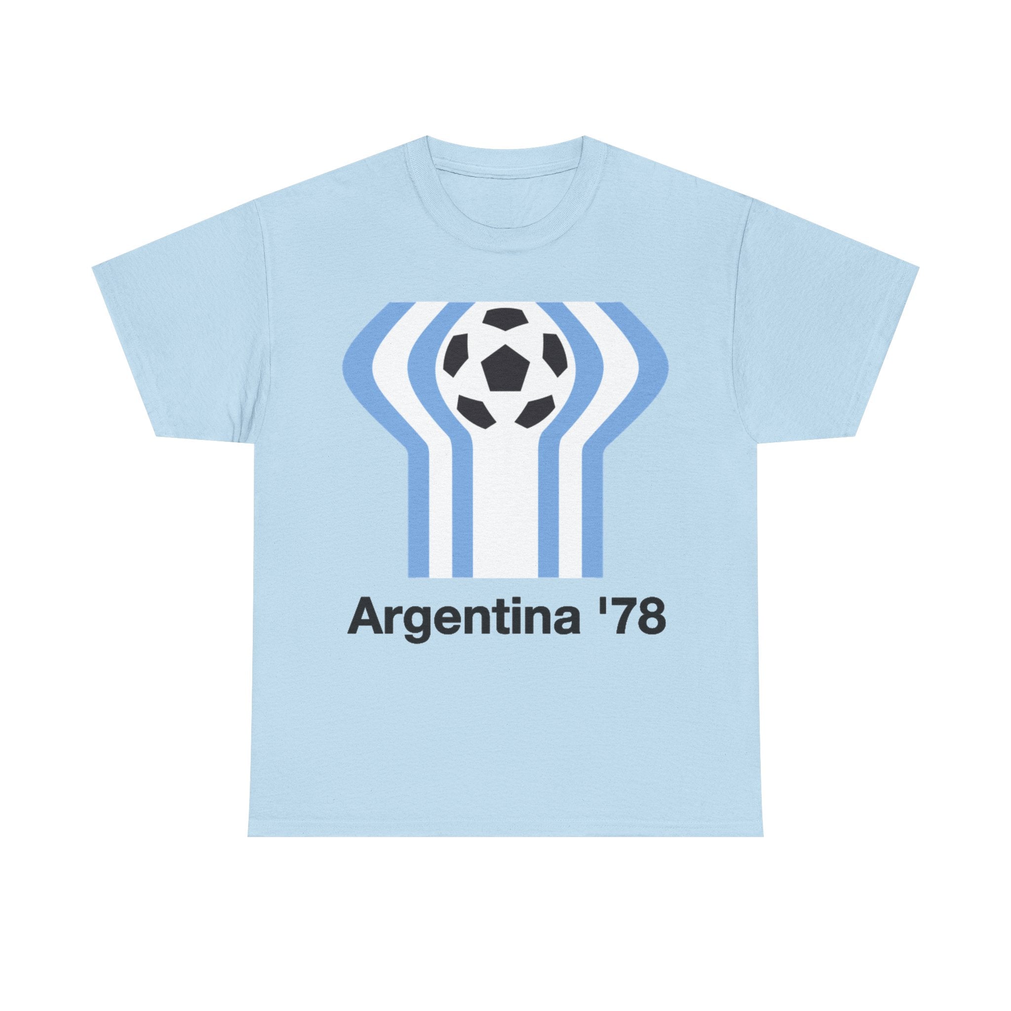 Argentina '78 Soccer T-Shirt — Retro World Cup Football Tee
