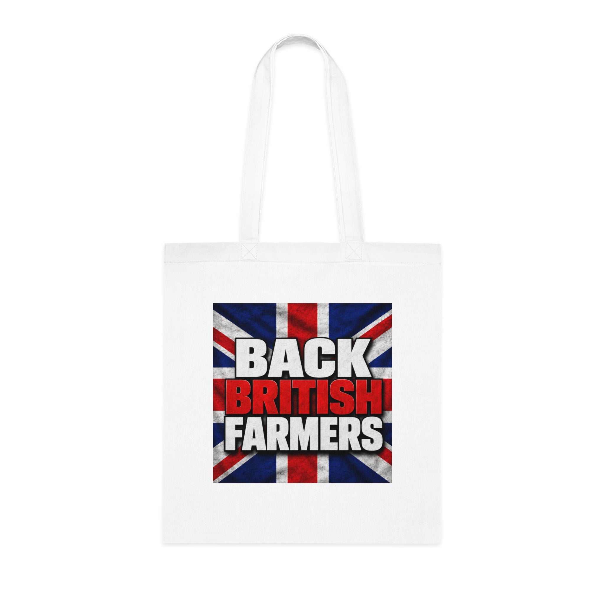Back British Farmers Tote Bag — Union Jack Cotton Shopper