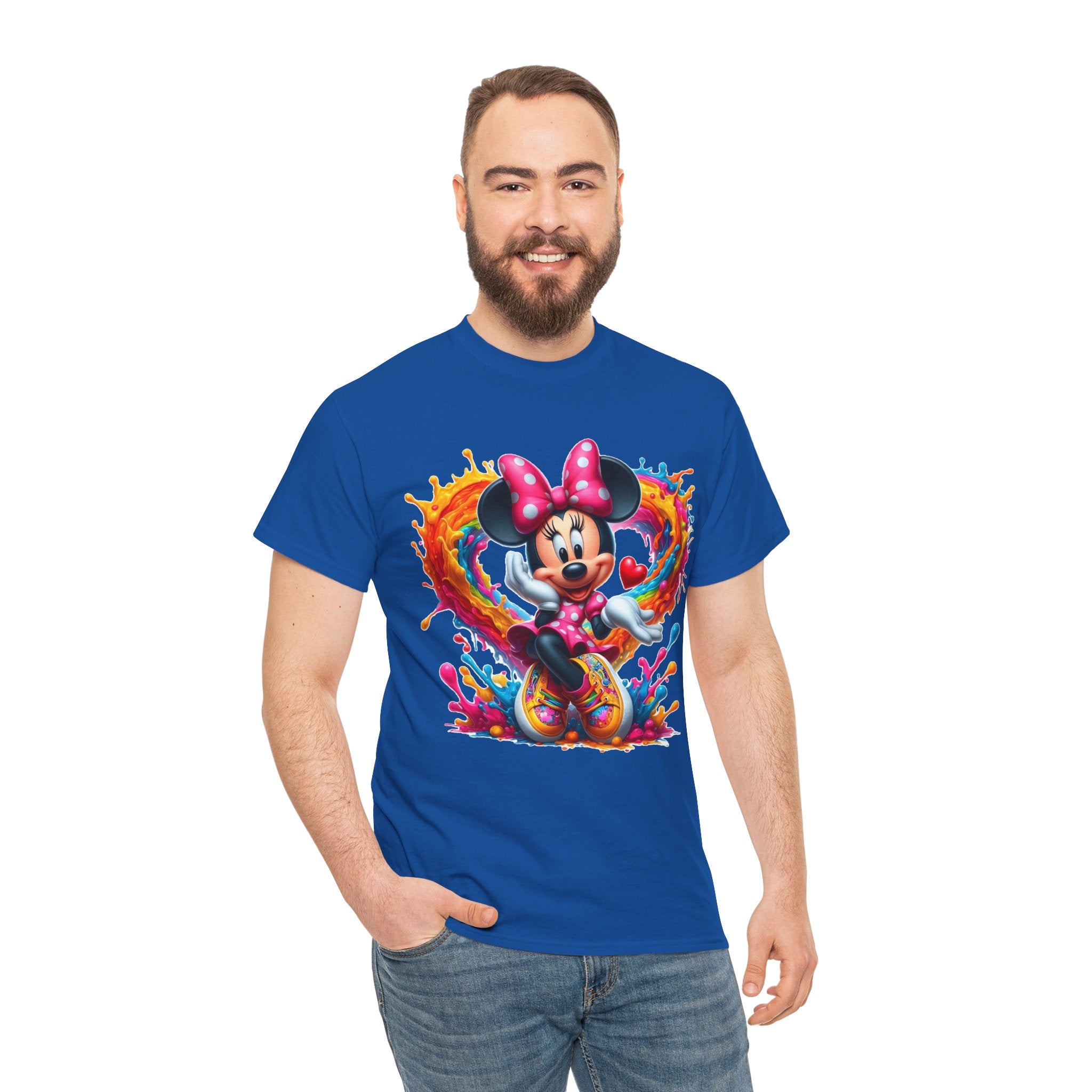 Minnie Mouse Unofficial Color Splash T‑Shirt
