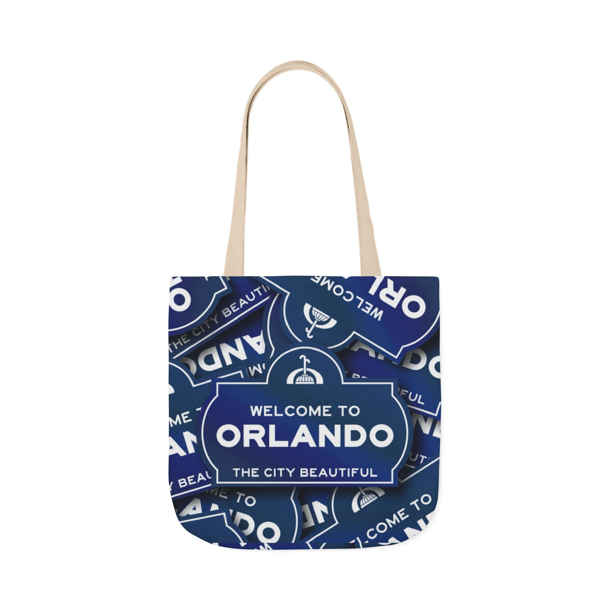 Orlando Welcome Sign Canvas Tote