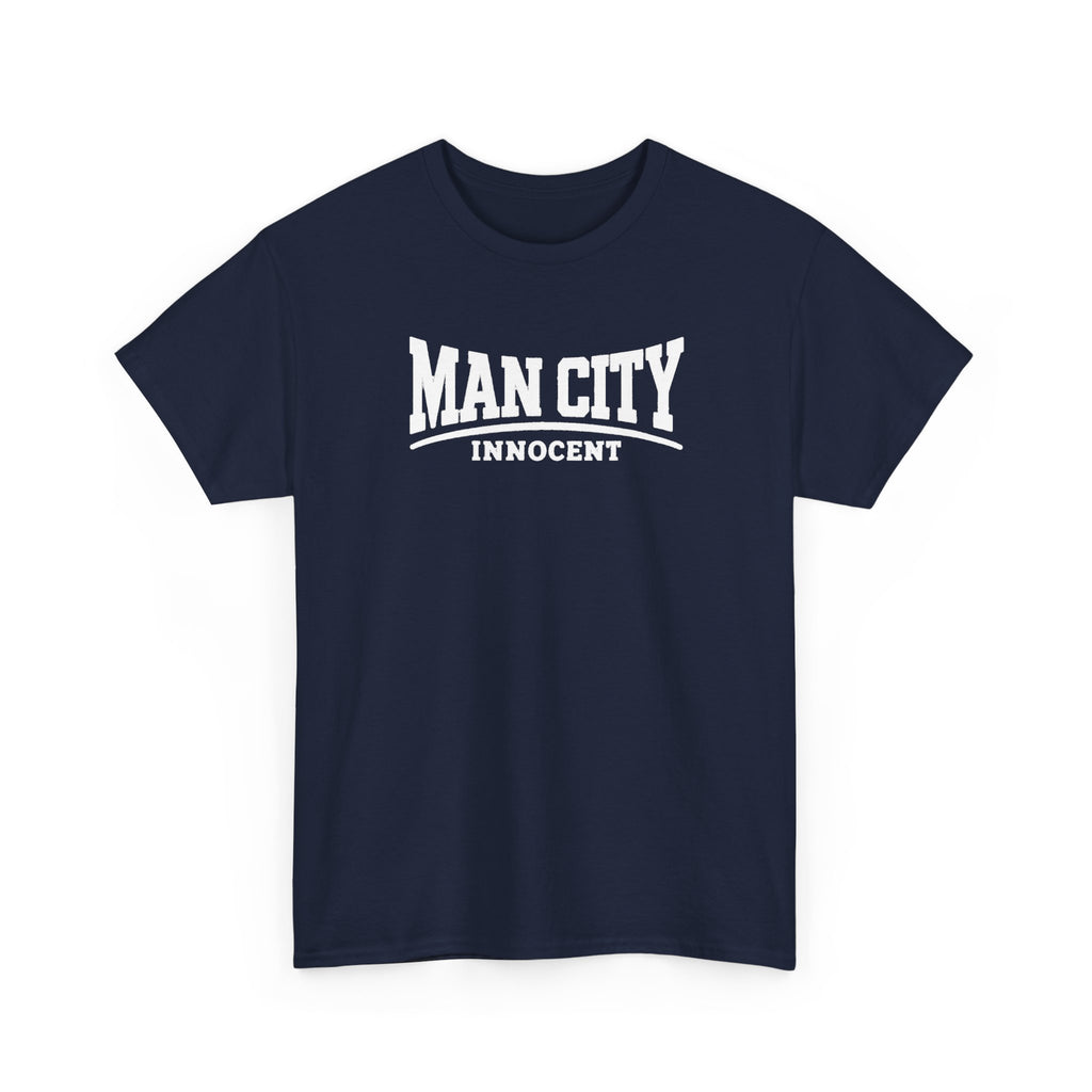 Man City Innocent Cotton T-Shirt / Tee - Vintage Sports Fan Shirt