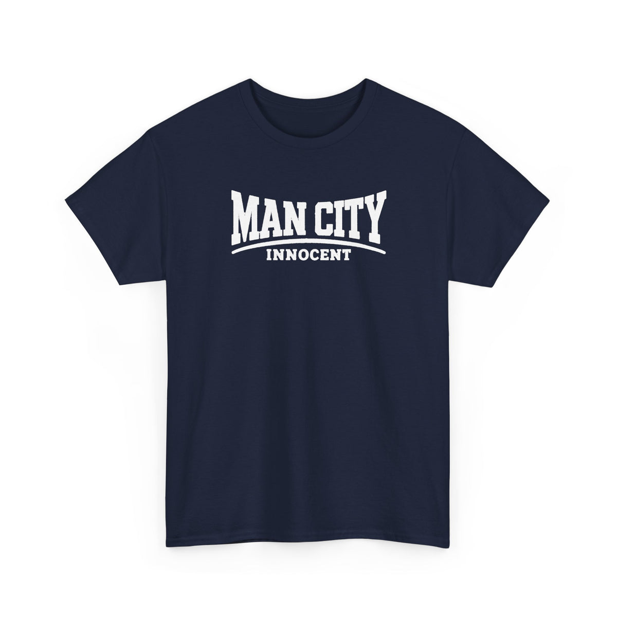 Man City Innocent Cotton T-Shirt / Tee - Vintage Sports Fan Shirt