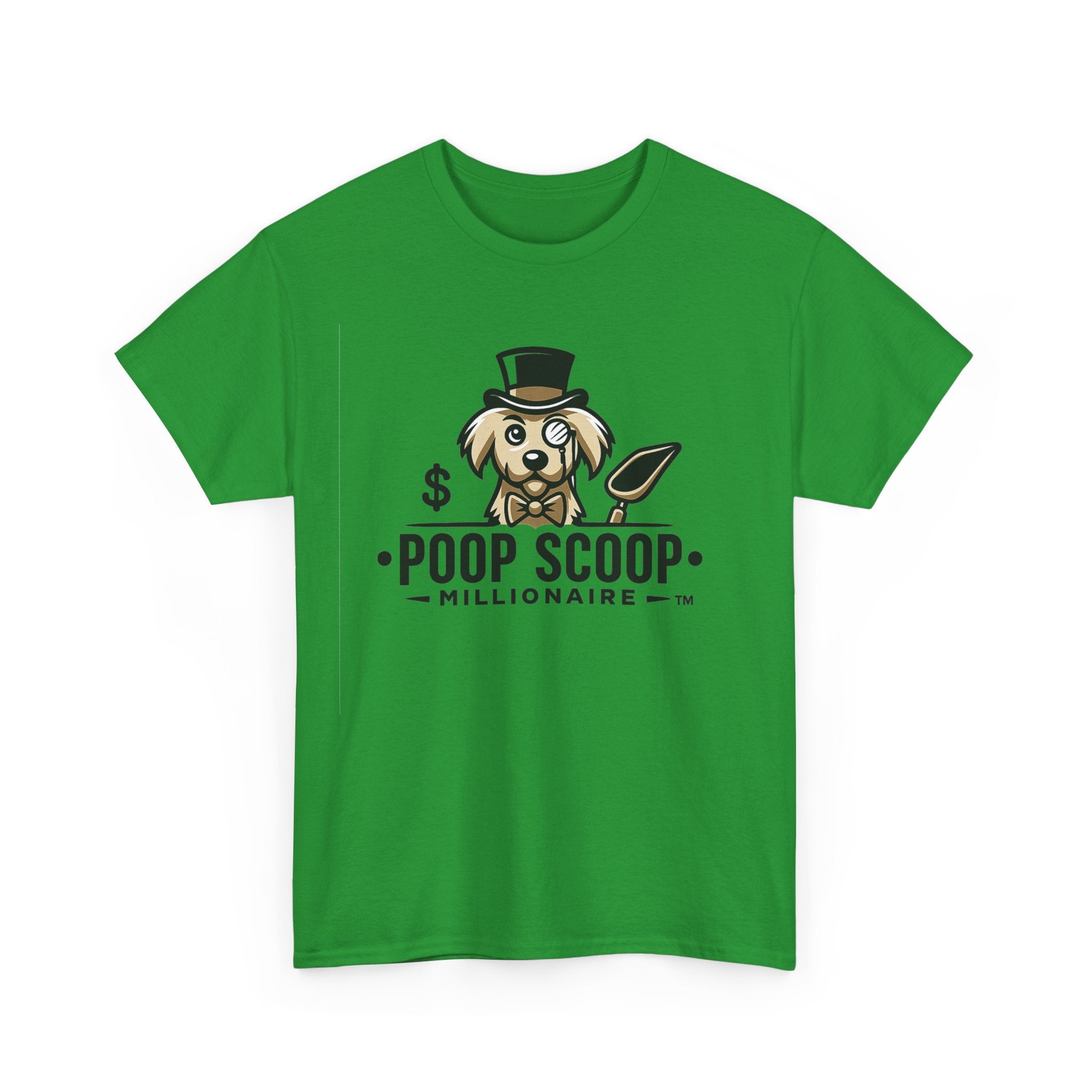 Poop Scoop Millionaire T-Shirt — Funny Dog Poop Scooping Tee