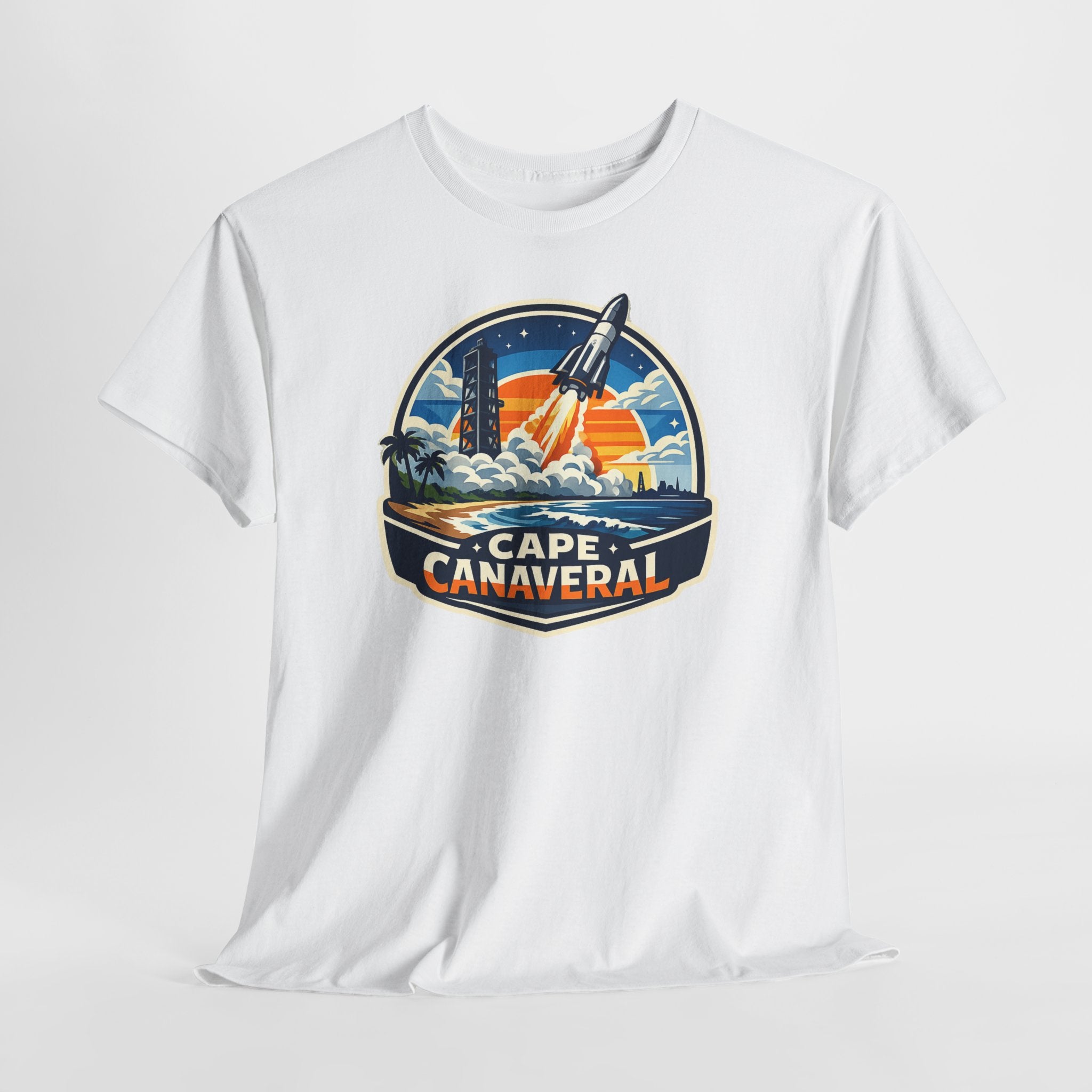Cape Canaveral Rocket Launch T-Shirt