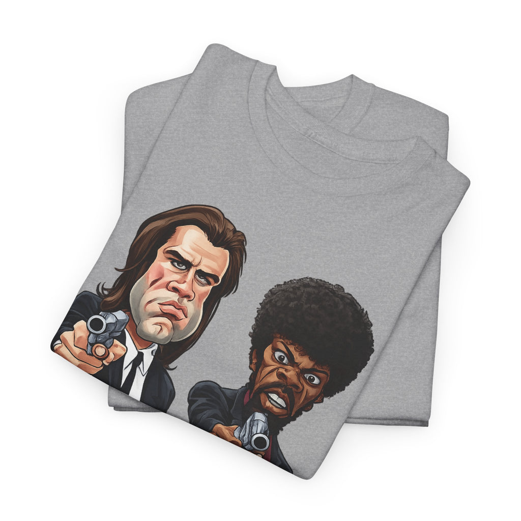 Pulp Fiction Graphic Tee - Retro Movie Poster T-Shirt