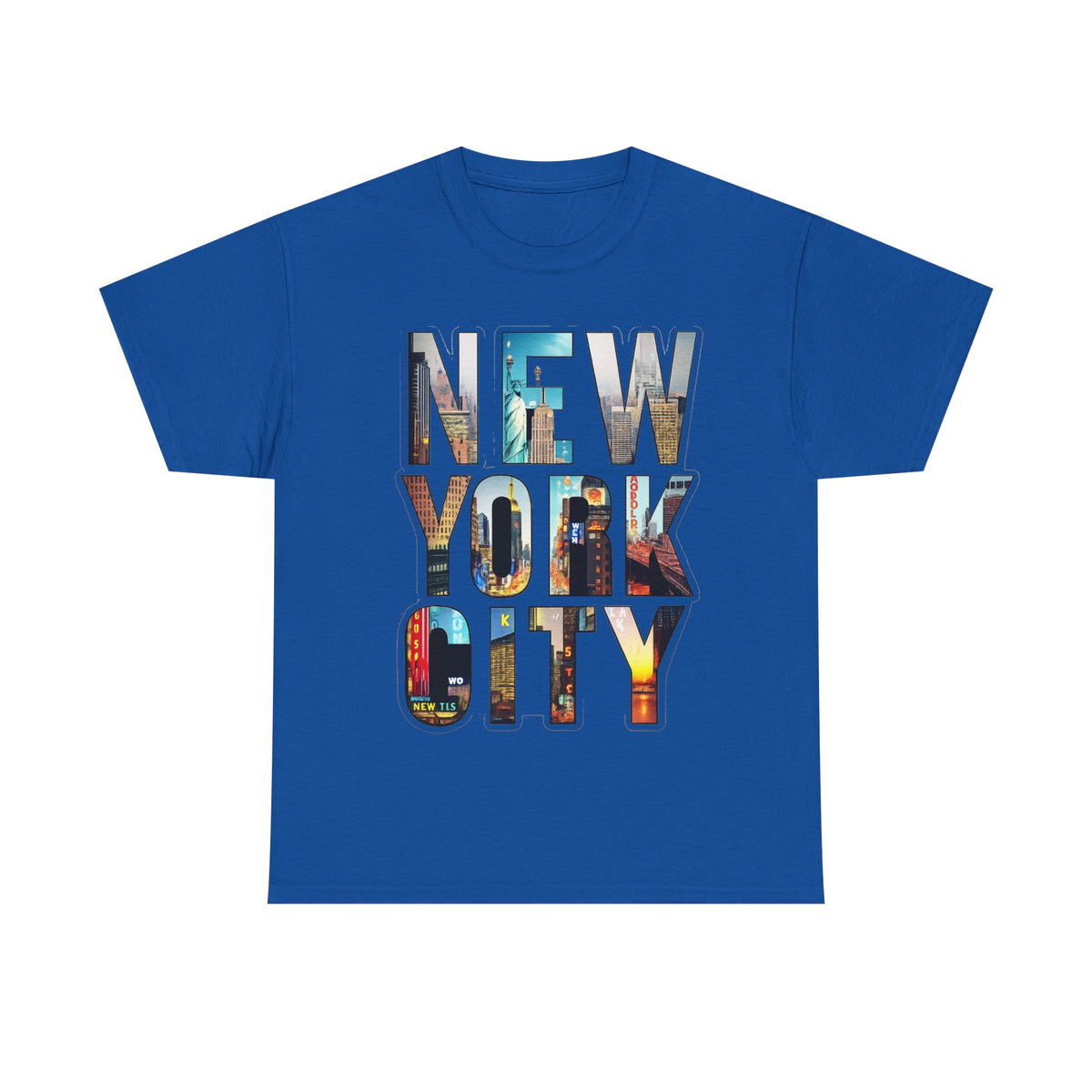 New York City Photo-Block Tee — Vintage Skyline Graphic T-Shirt