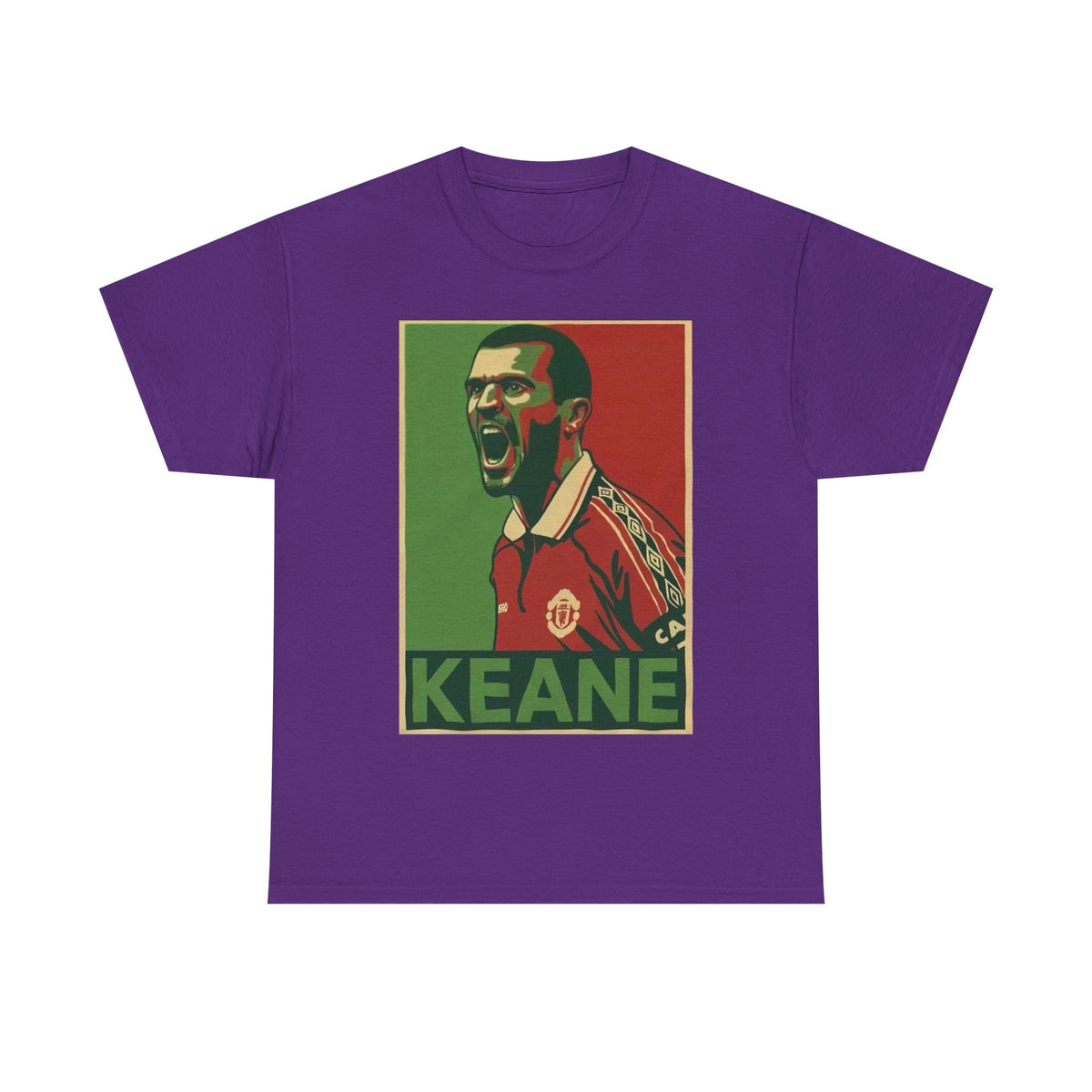 Roy Keane Manchester United Legend Retro Football Tee