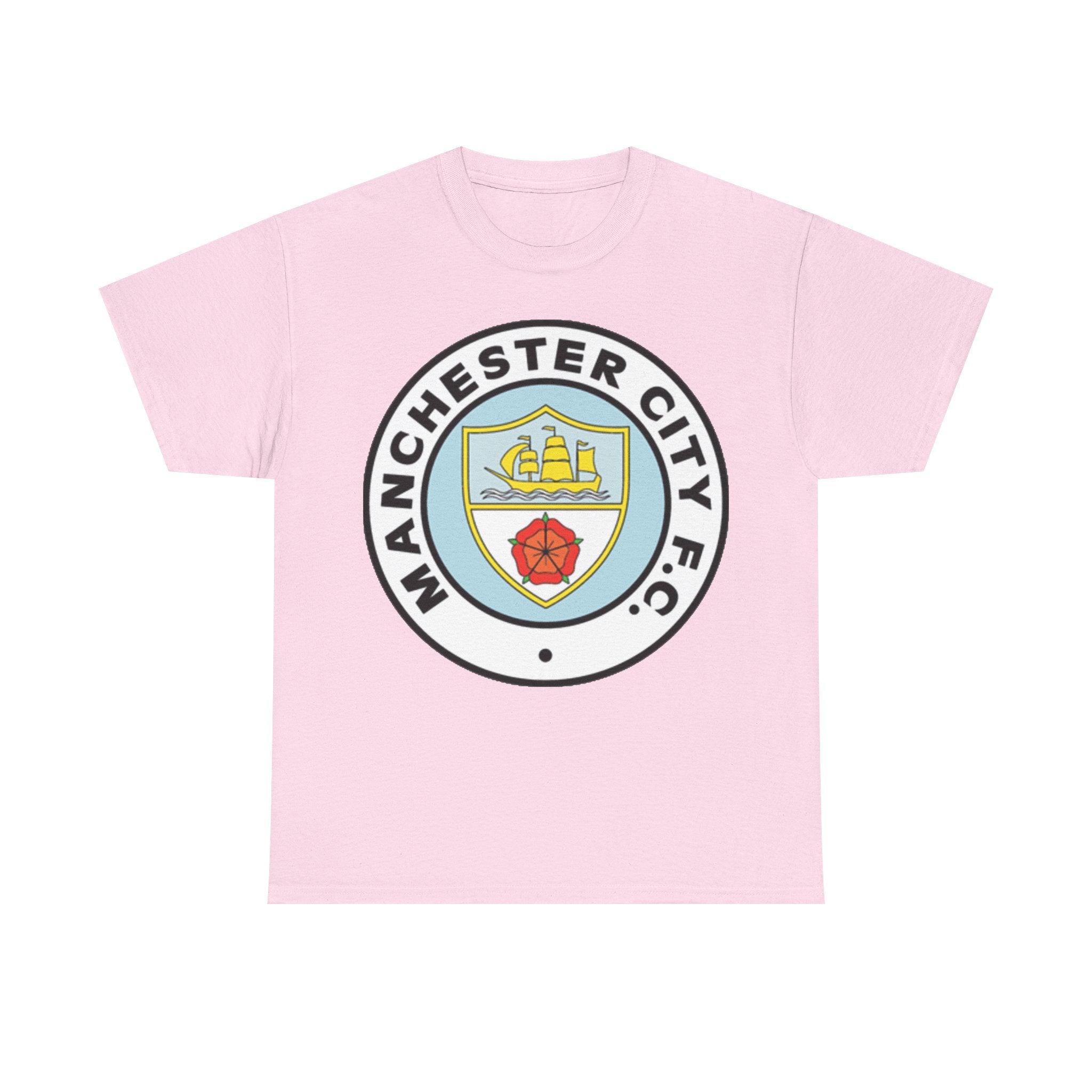 Manchester City F.C. Retro Crest T-Shirt – Retro Football Fan Tee