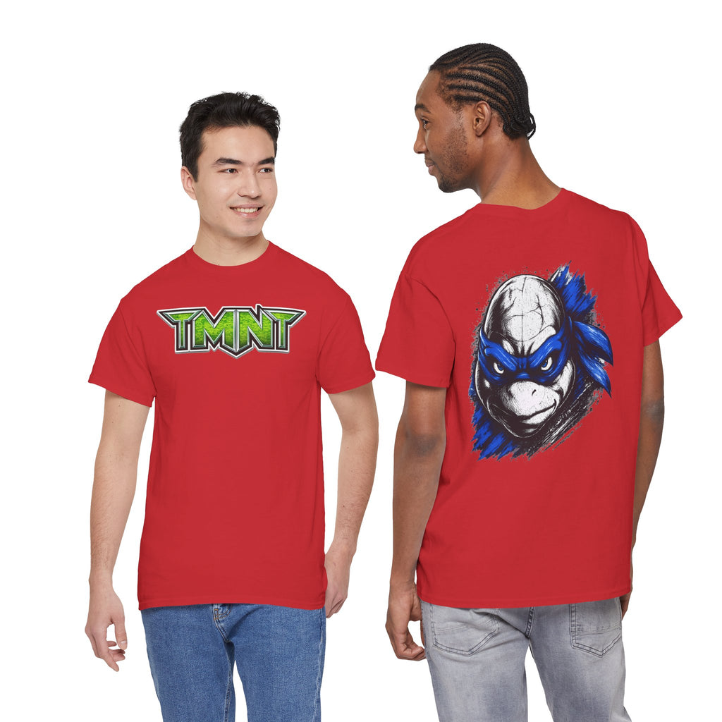 TMNT Leonardo Graphic Tee — Blue Mask Turtle T-Shirt