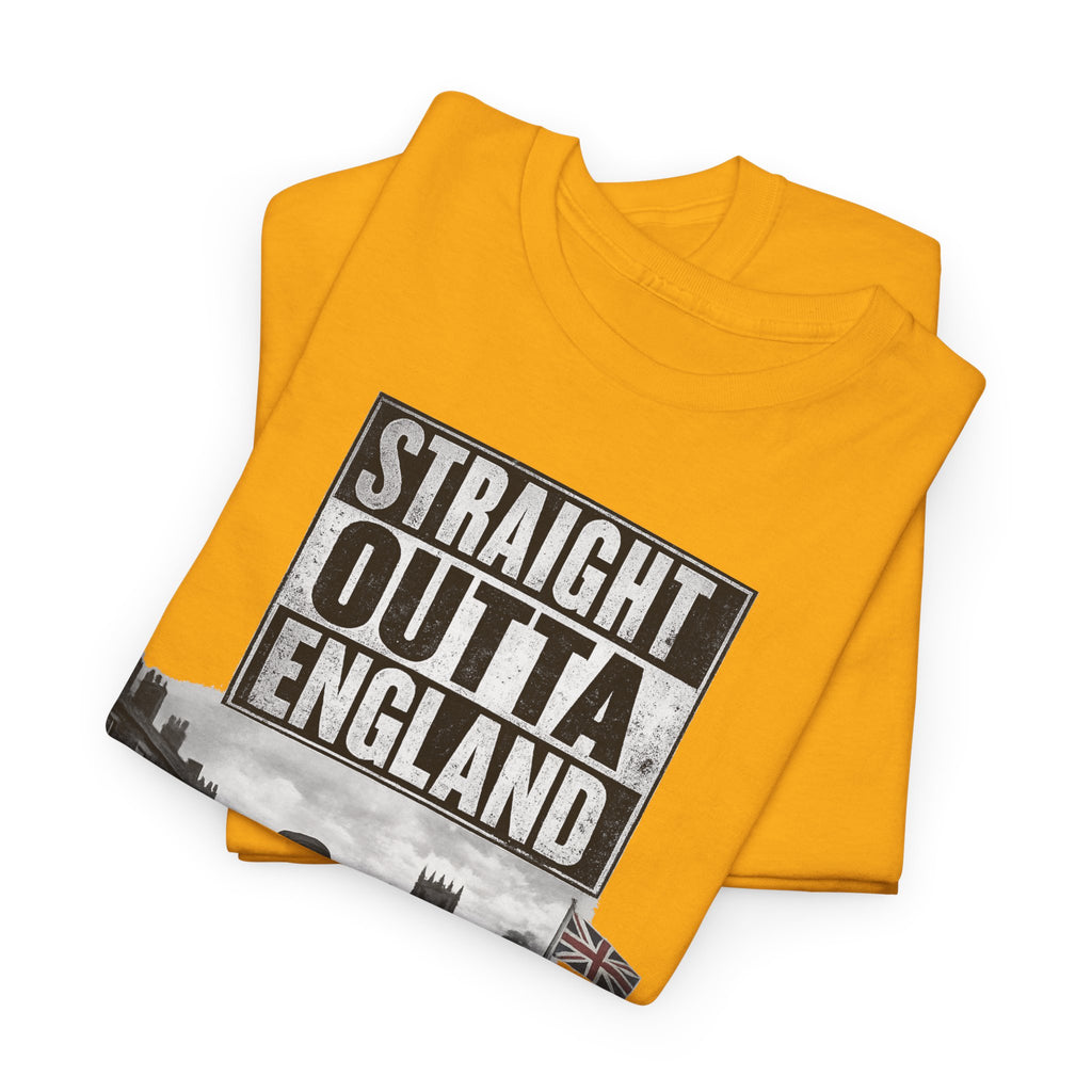 Straight Outta England T-Shirt — Retro Band Photo Tee