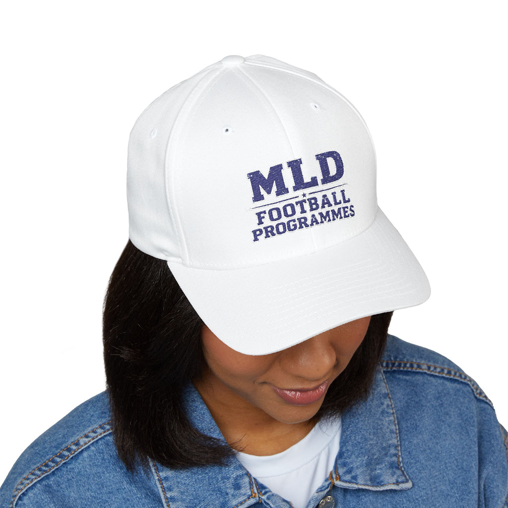 MLD Football Programmes Embroidered Cap – Structured Closed-Back Baseball Hat