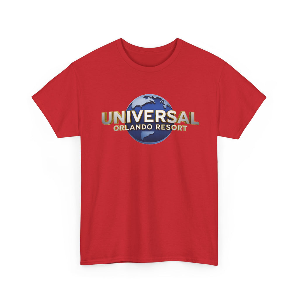 Universal Orlando Resort T‑Shirt — Retro Globe Logo Souvenir Tee