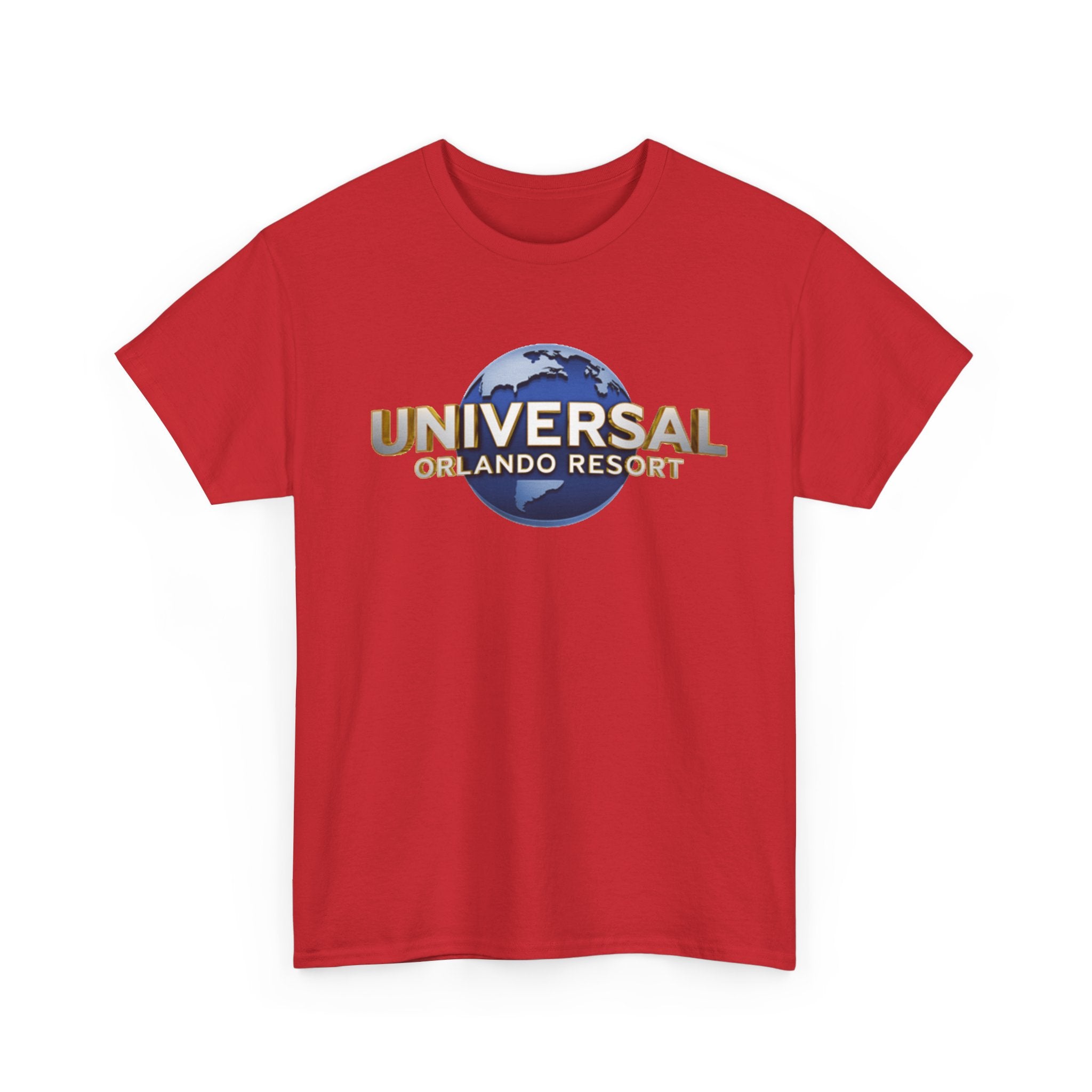 Universal Orlando Resort T‑Shirt — Retro Globe Logo Souvenir Tee