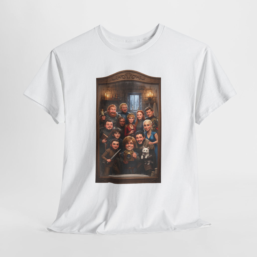 Game of Thrones Cast Portrait Inspired Cotton T-Shirt