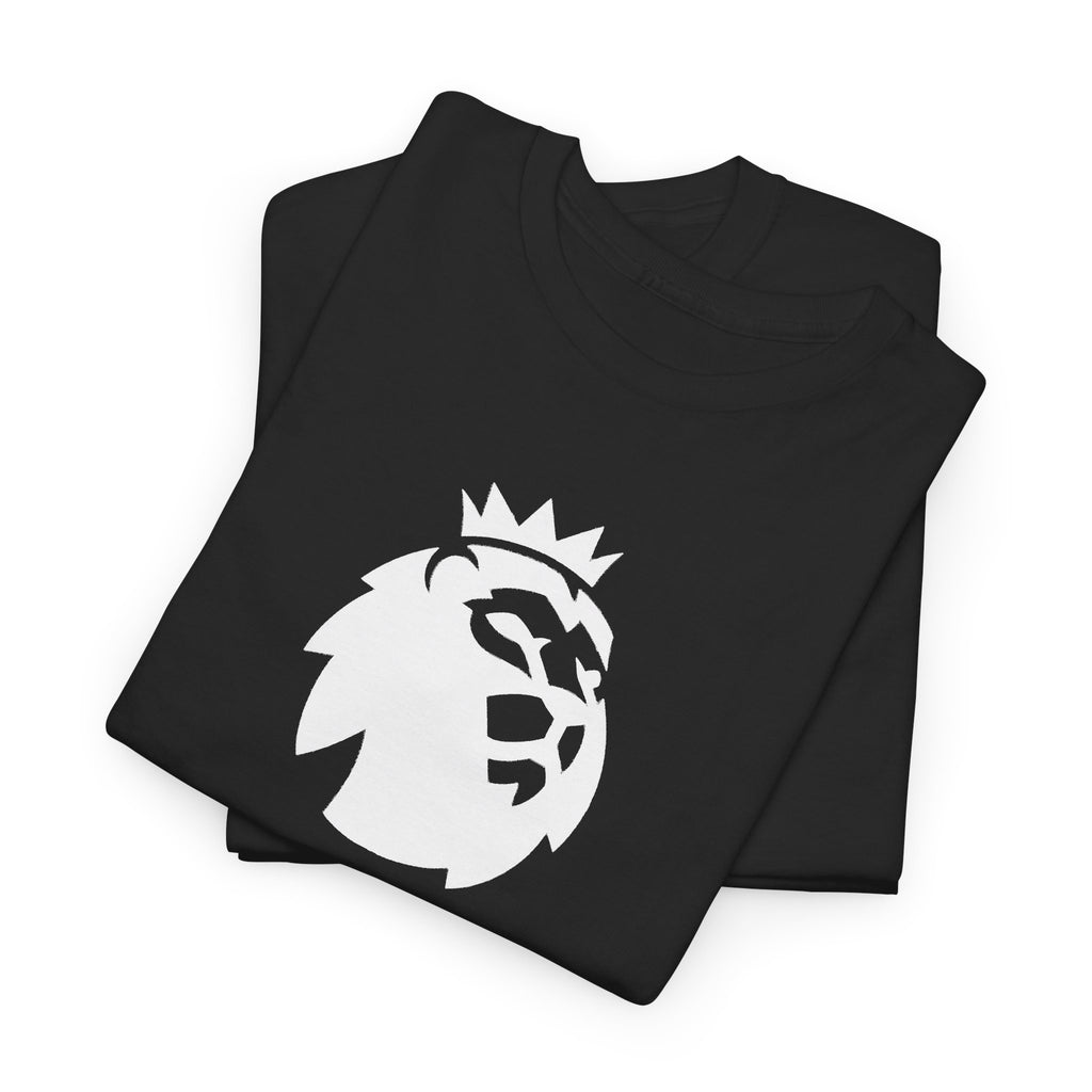 Premier League Corrupt Lion Cotton Tee — Satirical Graphic T-Shirt