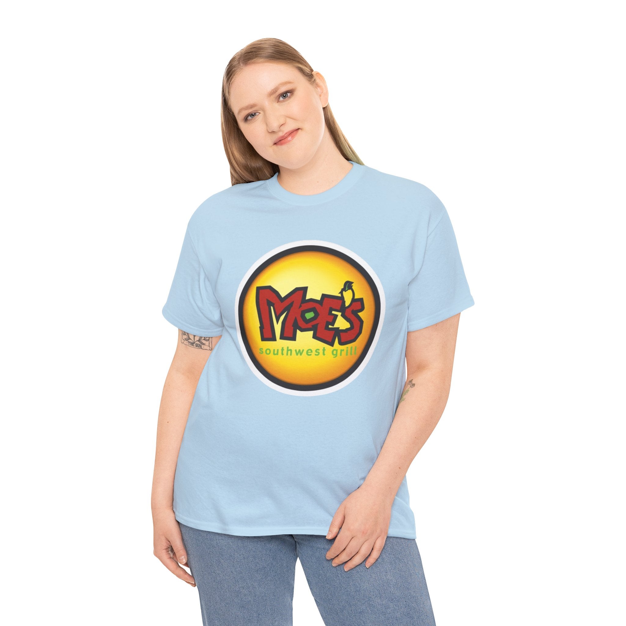 Moe's Universal Inspired T-Shirt — "Moe's Southwest Grill" Logo Tee